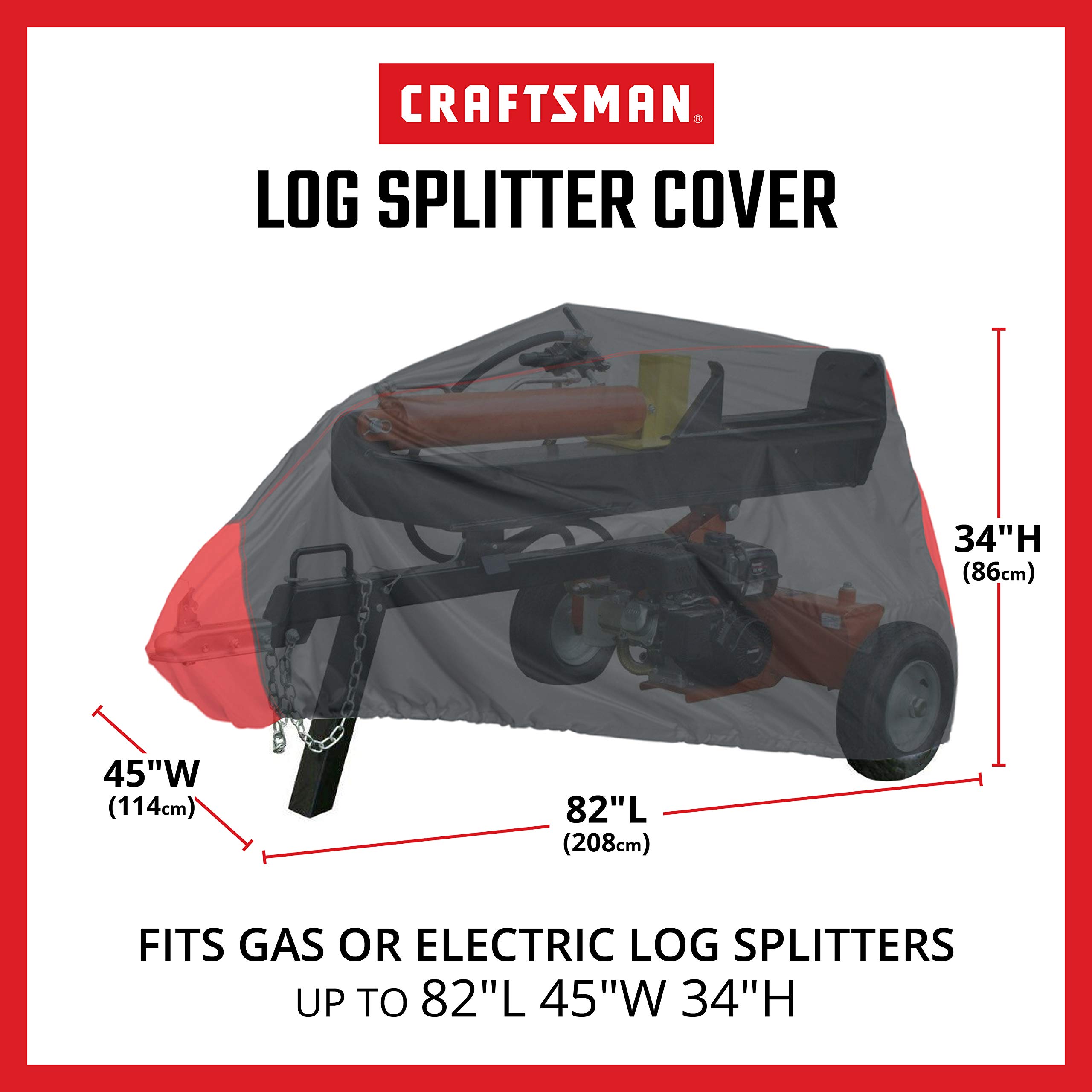craftsman-log-splitter-cover-heavy-duty-weather-resistant-protection-for-gas-ele image 2