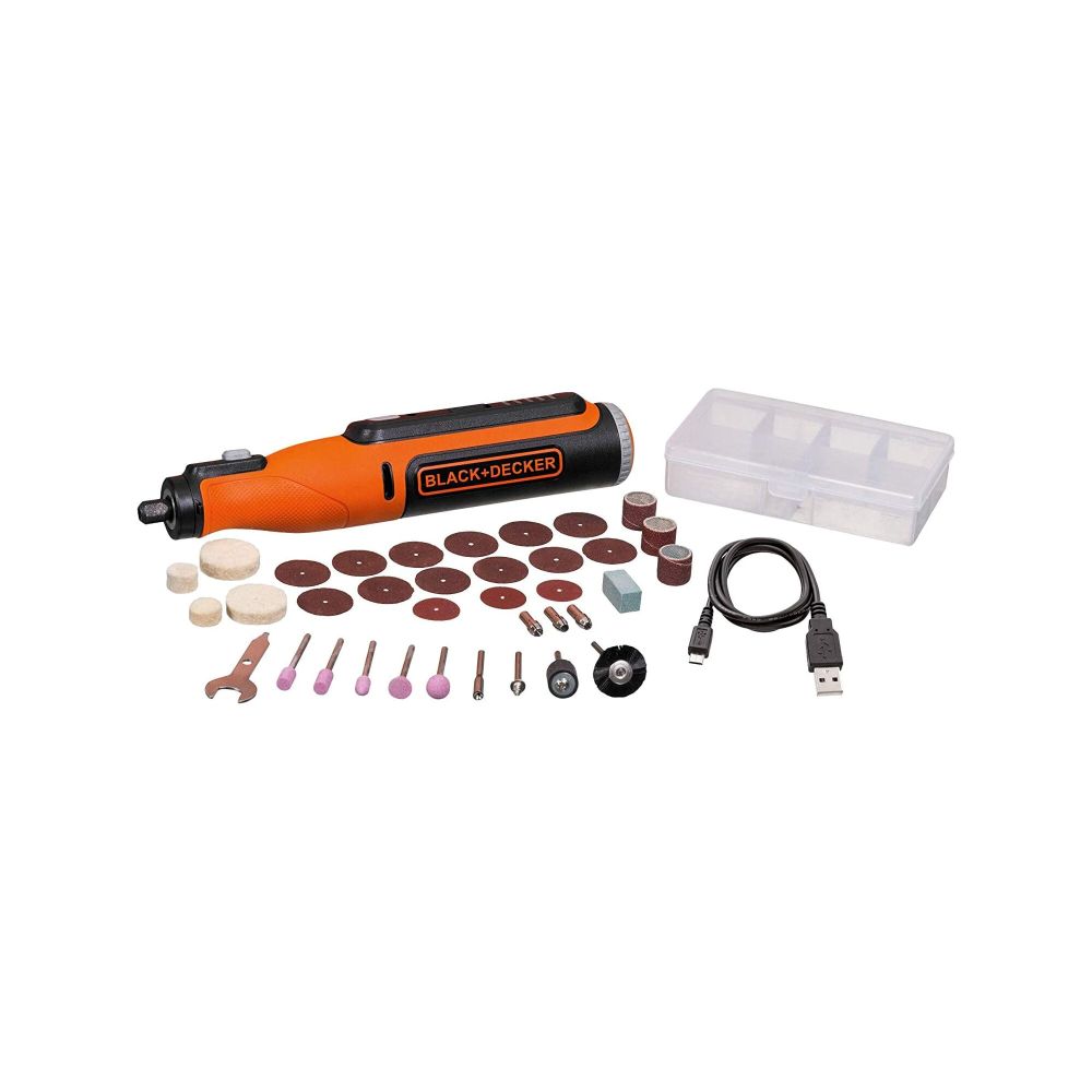 black-decker-8v-max-rotary-tool-kit-with-35-accessories image 1