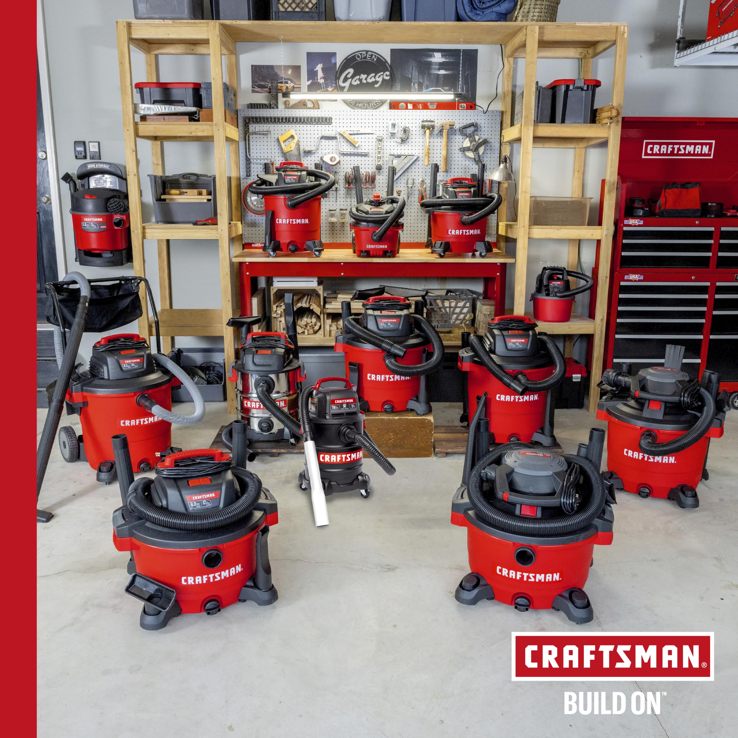 craftsman-9-gallon-4-25-peak-hp-wet-dry-shop-vacuum-cmxevbe17590-with-blower-por image 8