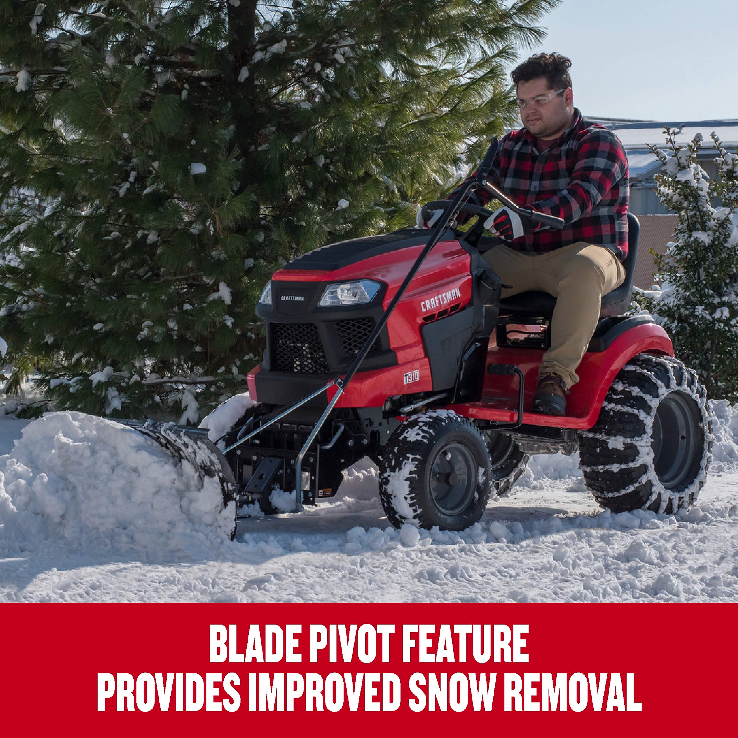 craftsman-42-in-snow-blade-for-lawn-tractors-heavy-duty-angled-snow-plow-attachm image 5