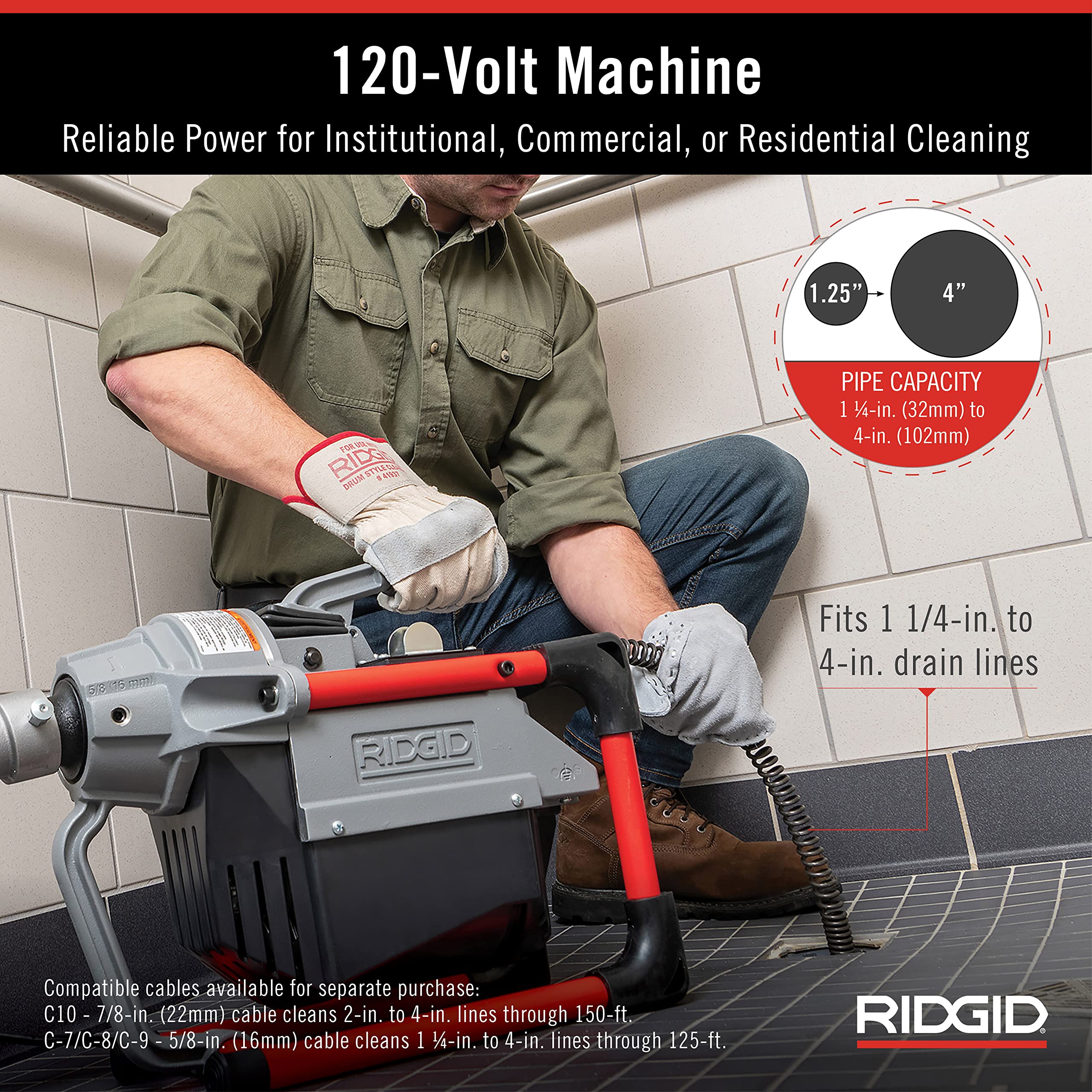 ridgid-k-60sp-compact-120-volt-sectional-drain-cleaning-machine-kit-66492 image 3