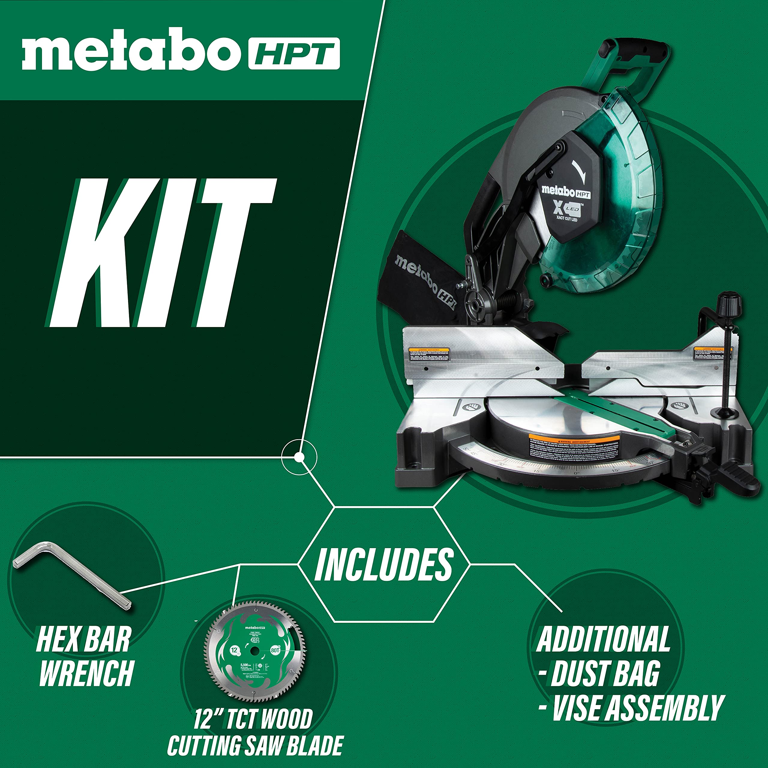 metabo-hpt-12-inch-dual-bevel-compound-miter-saw-with-xact-cut-led-shadow-line-c image 3