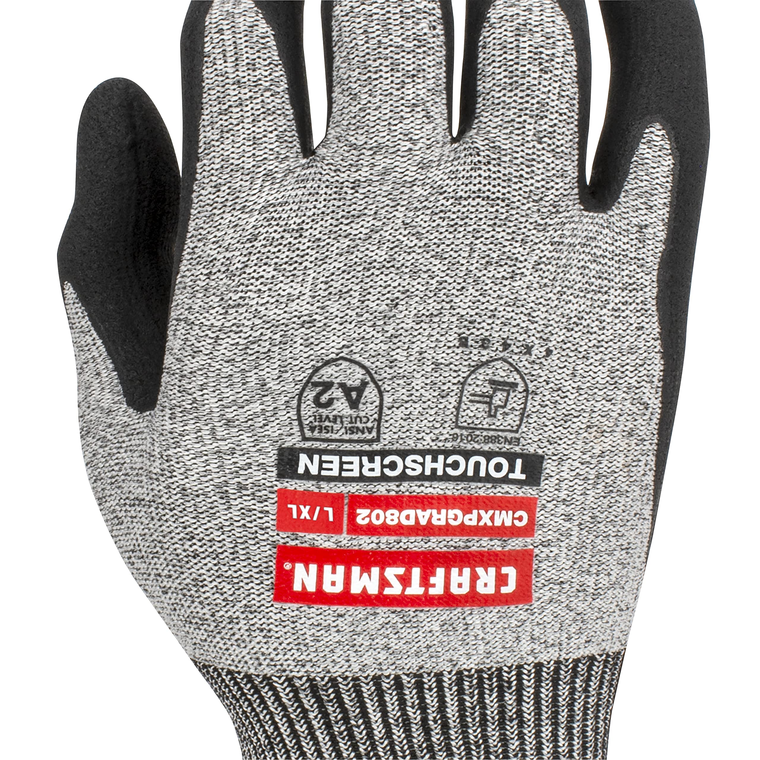 craftsman-cmxpgrad802-dyneema-cut-protection-level-a2-touchscreen-glove-13-gauge image 4
