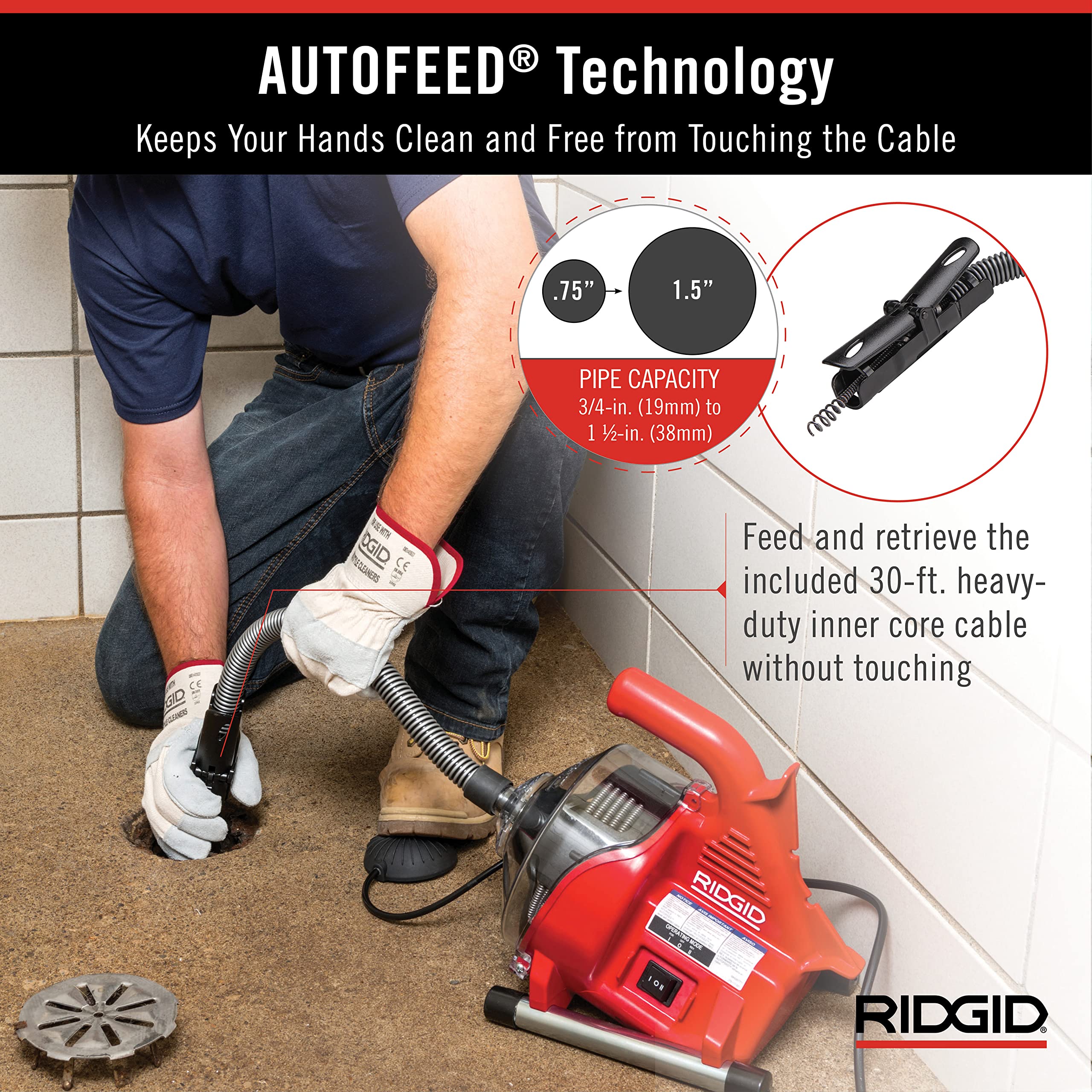 ridgid-55808-powerclear-120-volt-drain-cleaning-machine-kit-with-autofeed-inner- image 5