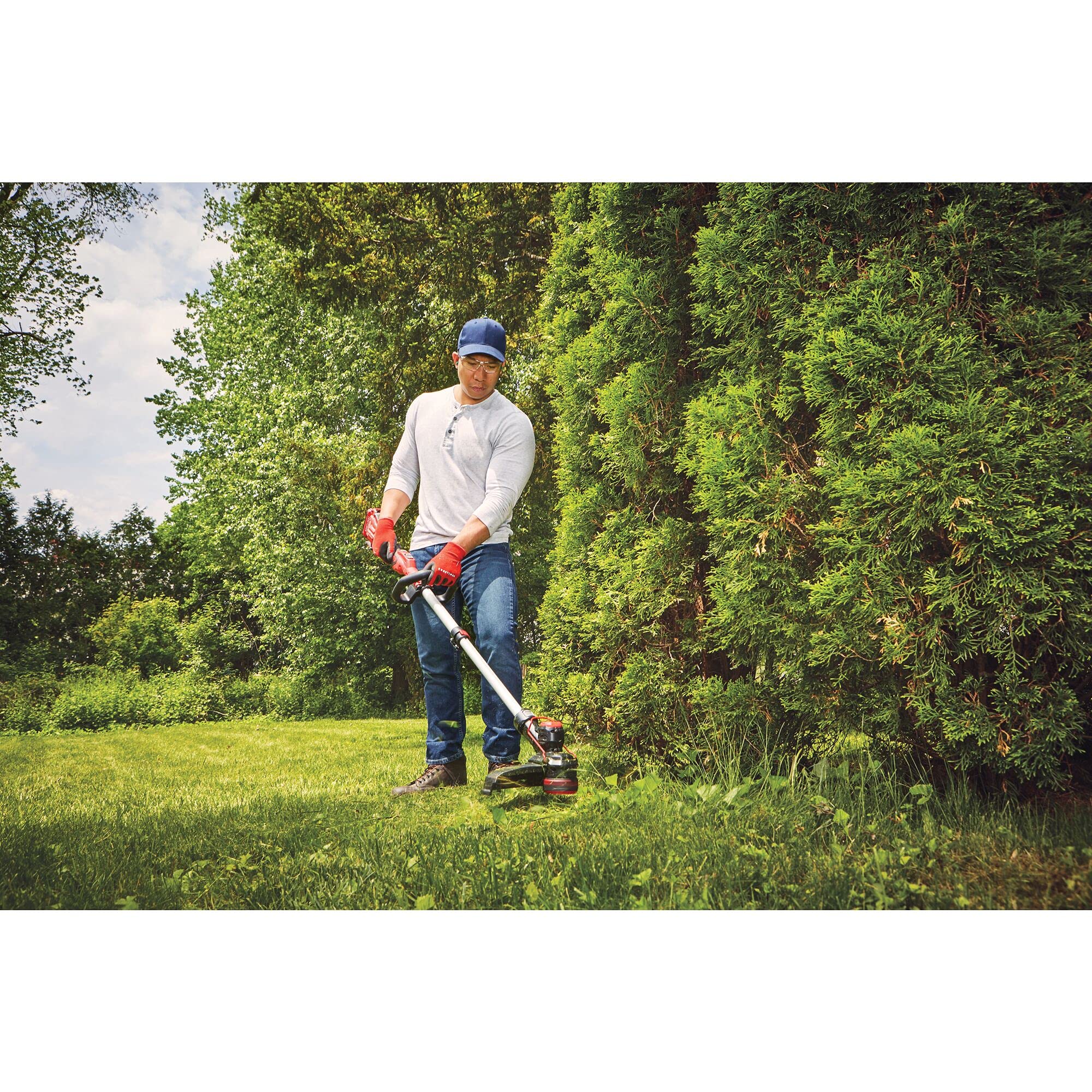 craftsman-v20-13-in-cordless-string-trimmer-edger-cmcst910b-tool-only image 8