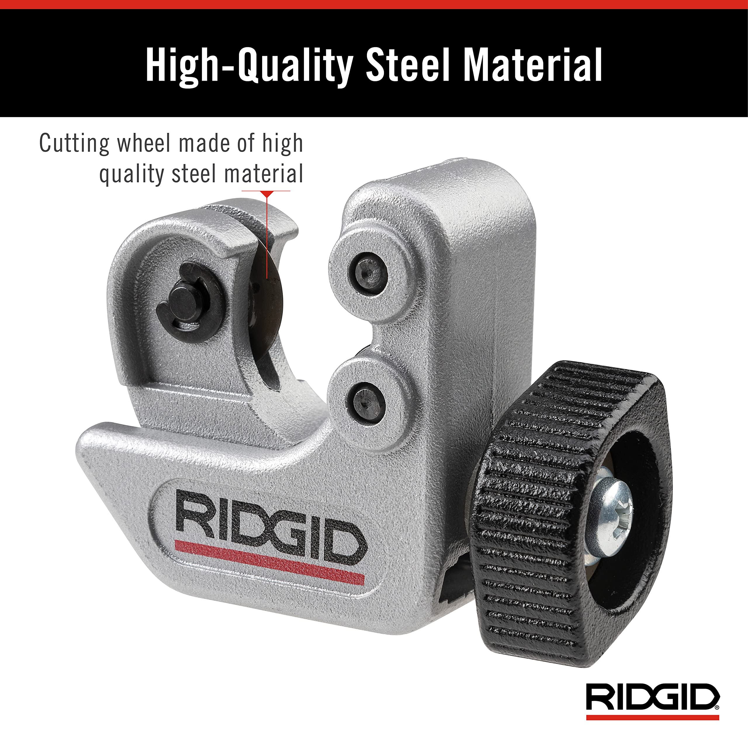 ridgid-101-close-quarters-tubing-cutter-1-4-inch-to-1-1-8-inch-with-spare-wheel- image 6