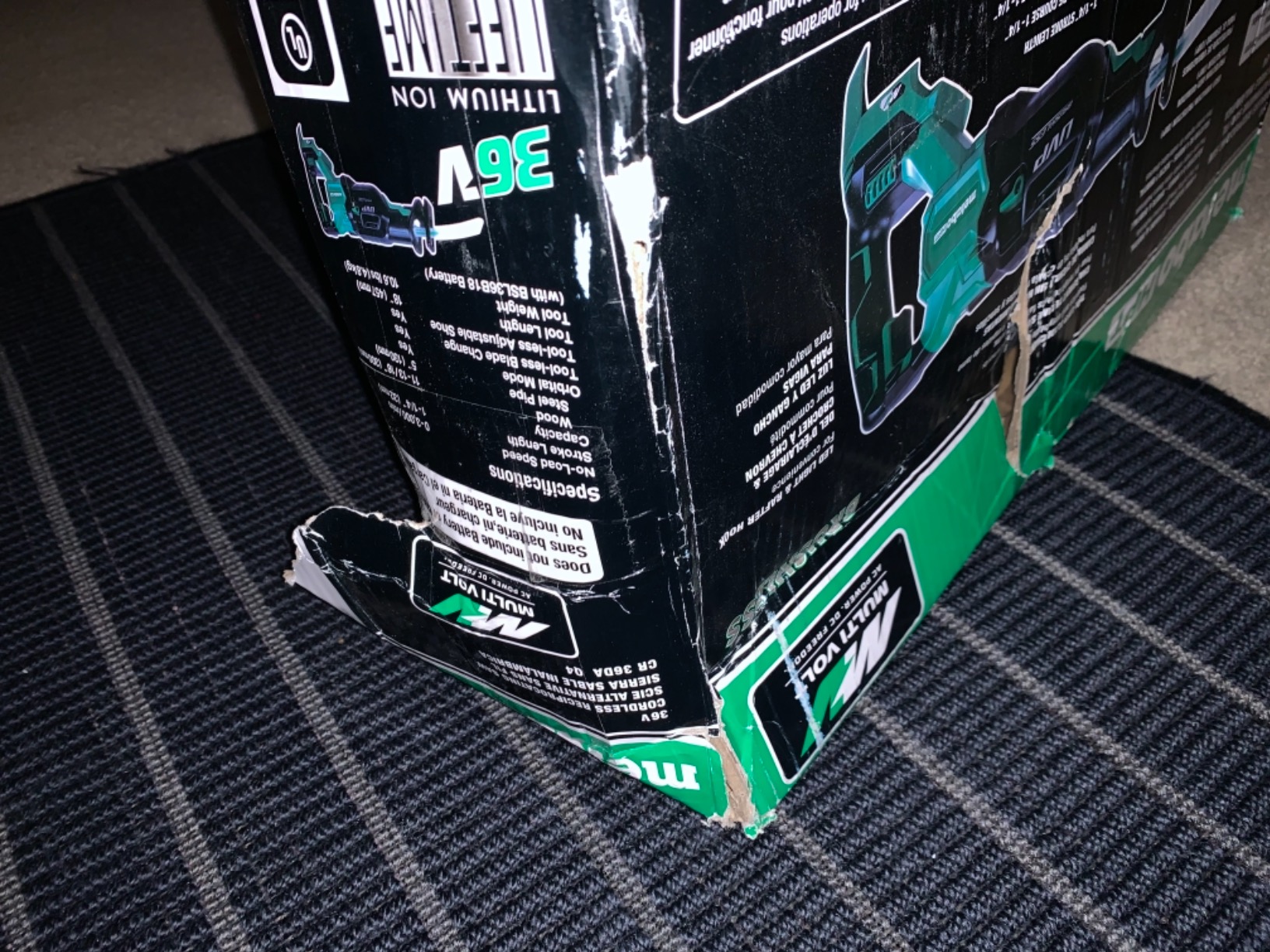 No battery – that’s a problem