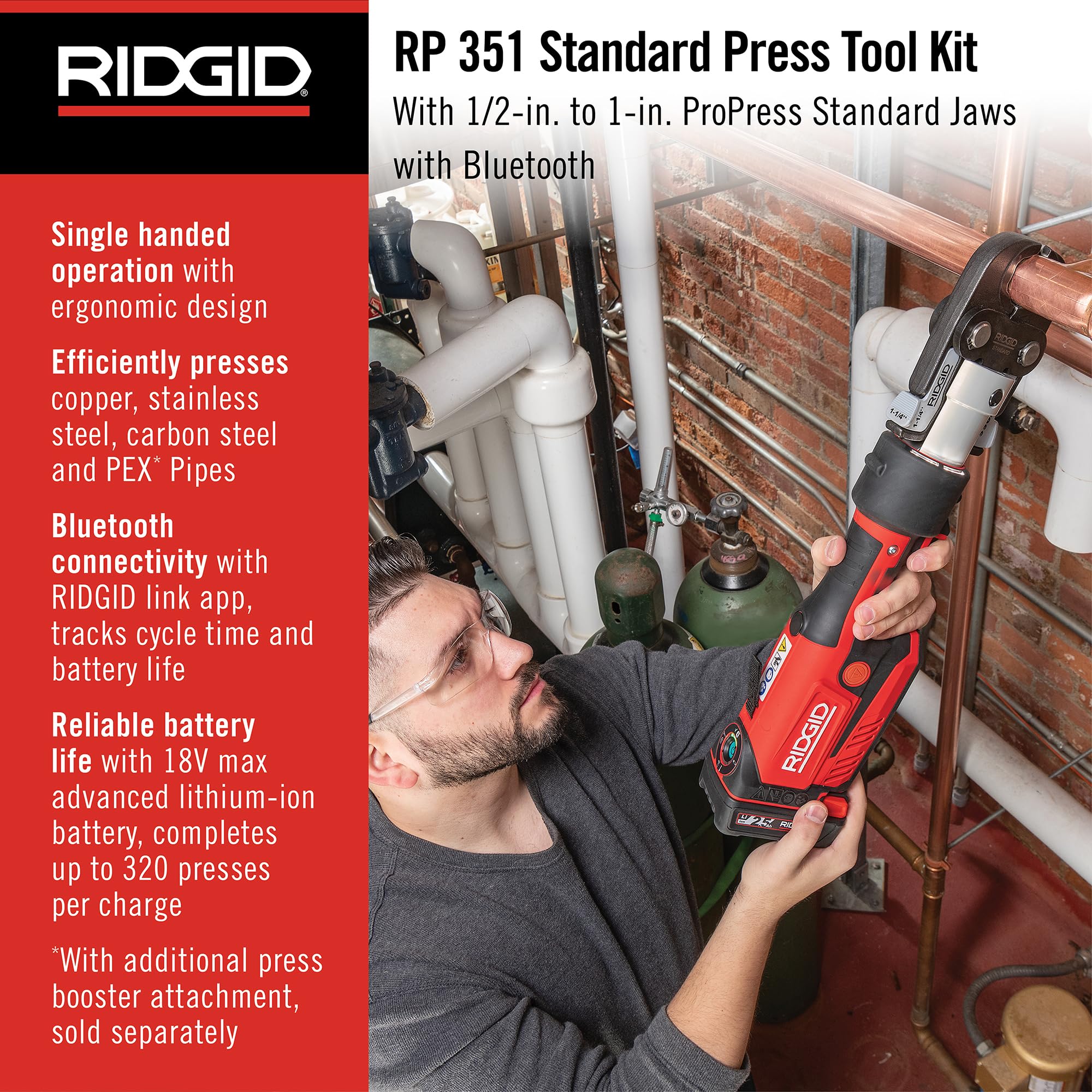 ridgid-model-rp-351-propress-standard-press-tool-kit-with-battery-charger-1-2-to image 3