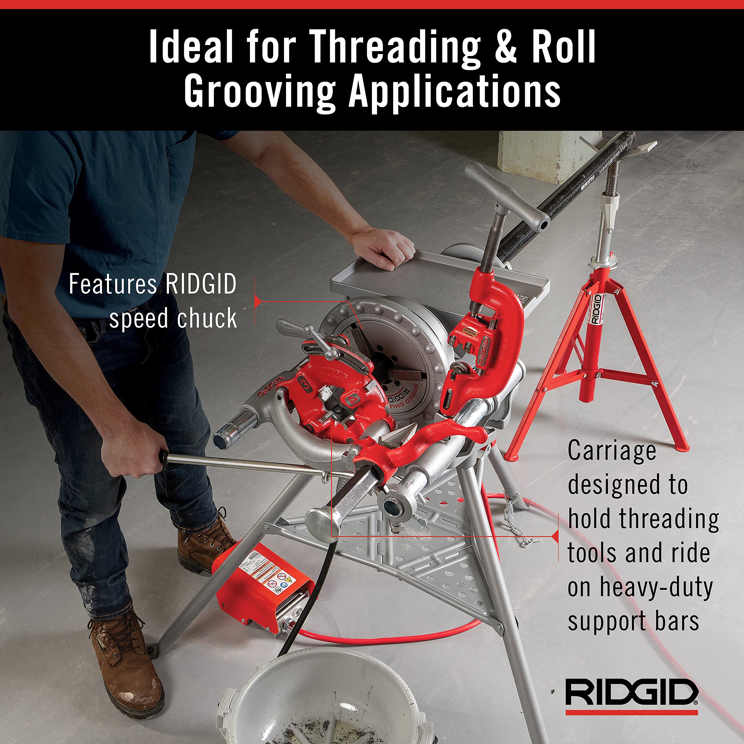 ridgid-model-300-power-drive-complete-threading-machine-15682-38-rpm-1-2-to-2-pi image 4