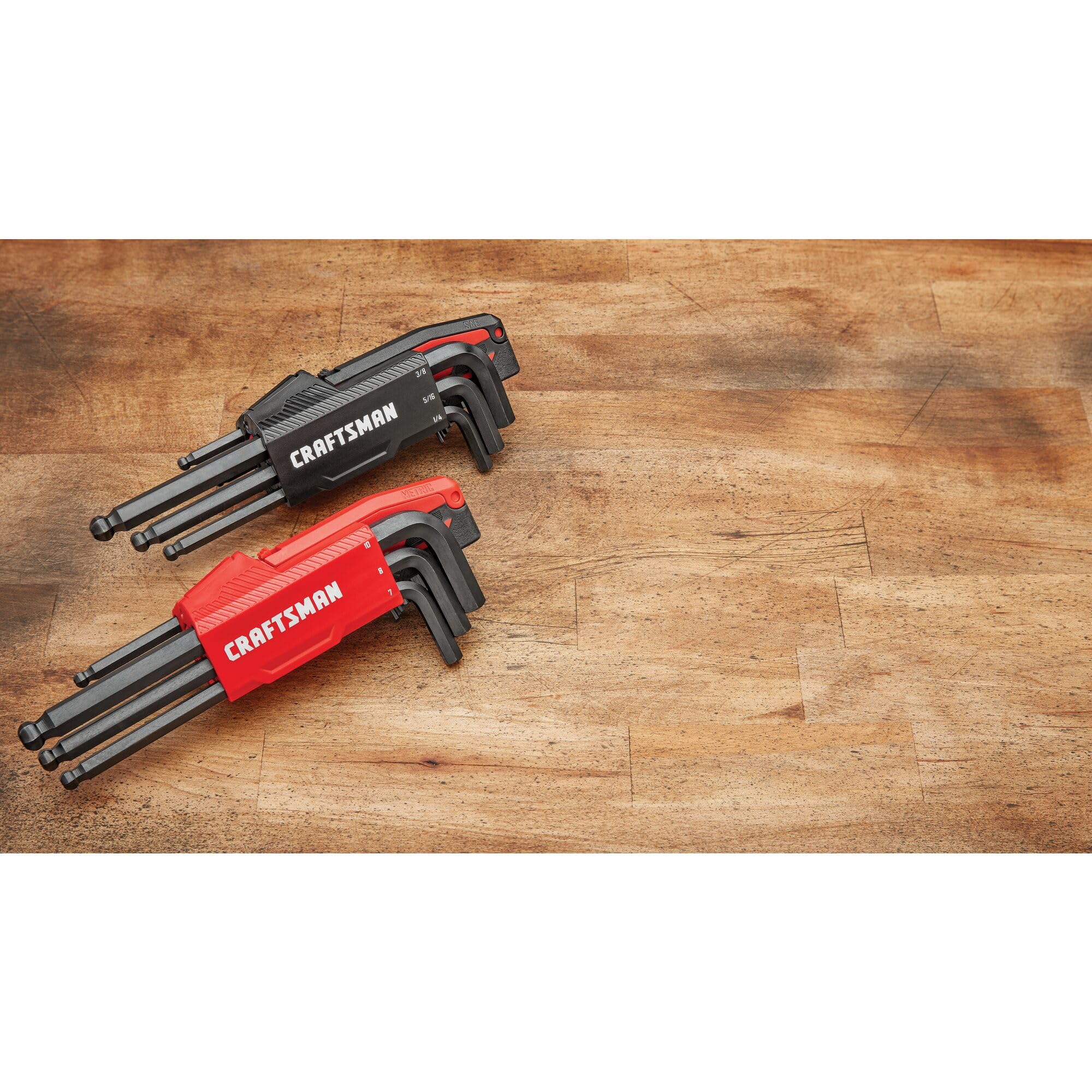 craftsman-hex-key-allen-wrench-set-with-ball-end-sae-mm-20-piece-cmht26020 image 7