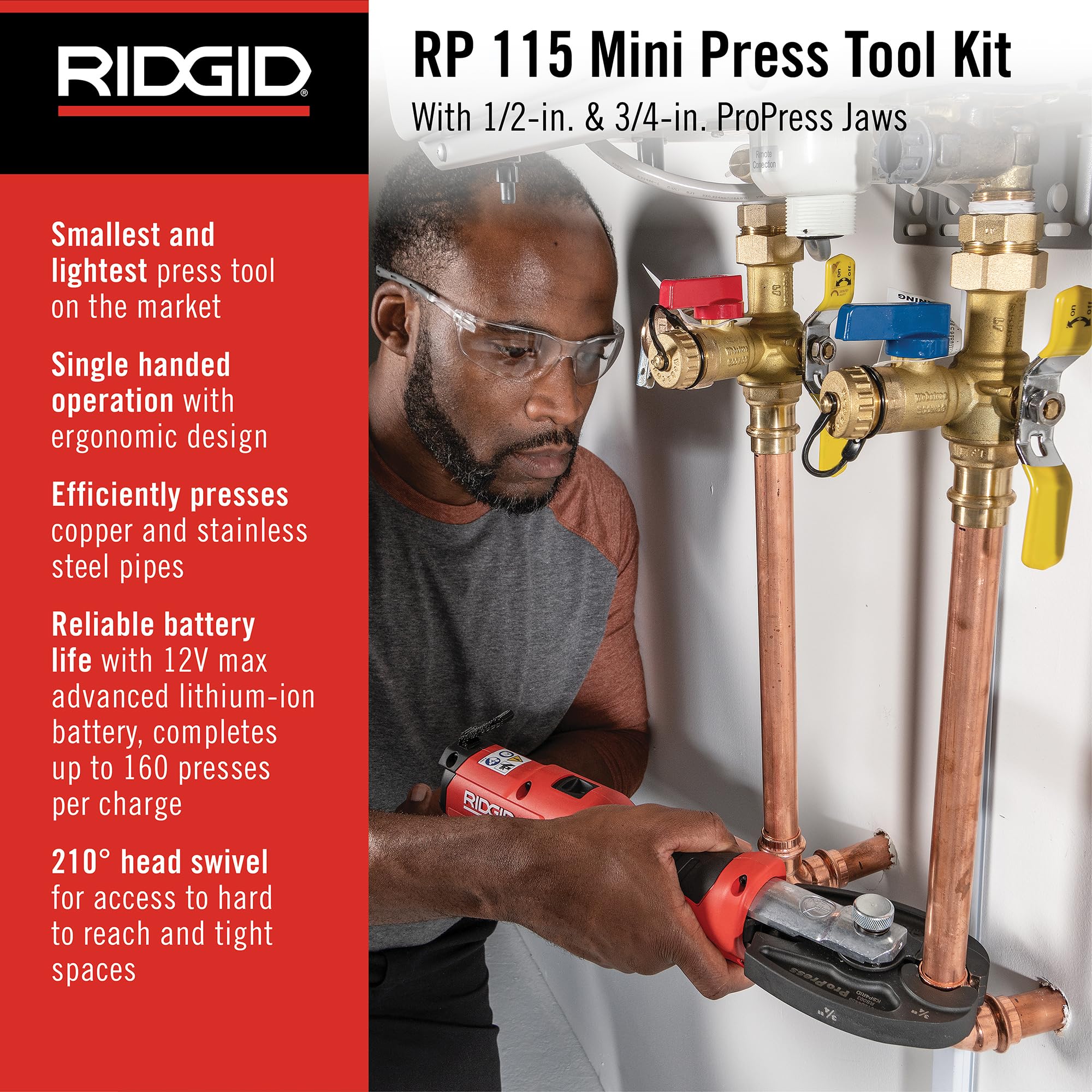 ridgid-72553-rp-115-mini-press-tool-kit-with-propress-jaws-1-2-3-4-12v-battery-c image 3