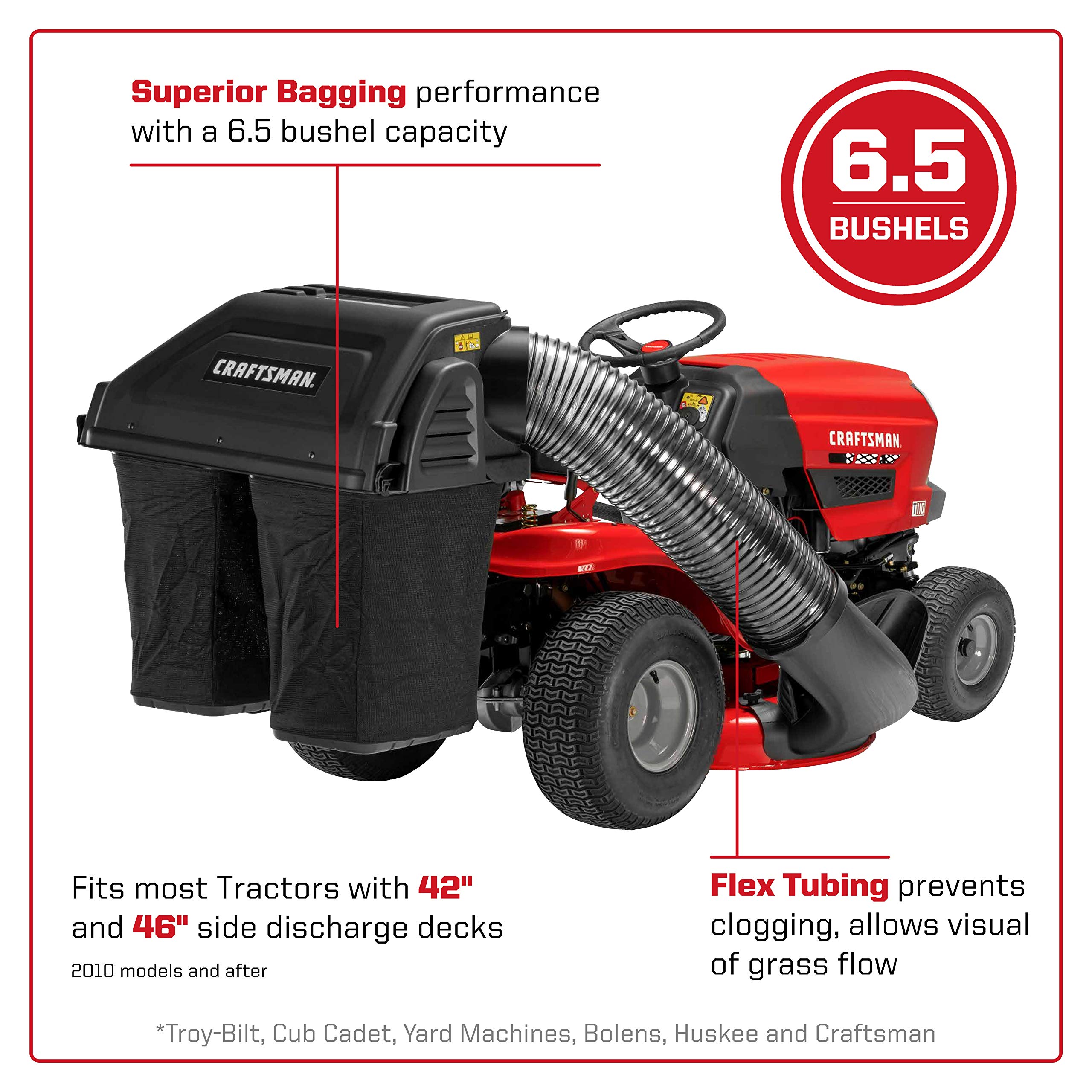 craftsman-lawn-mower-double-bagger-attachment-for-42-inch-and-46-inch-lawn-tract image 2
