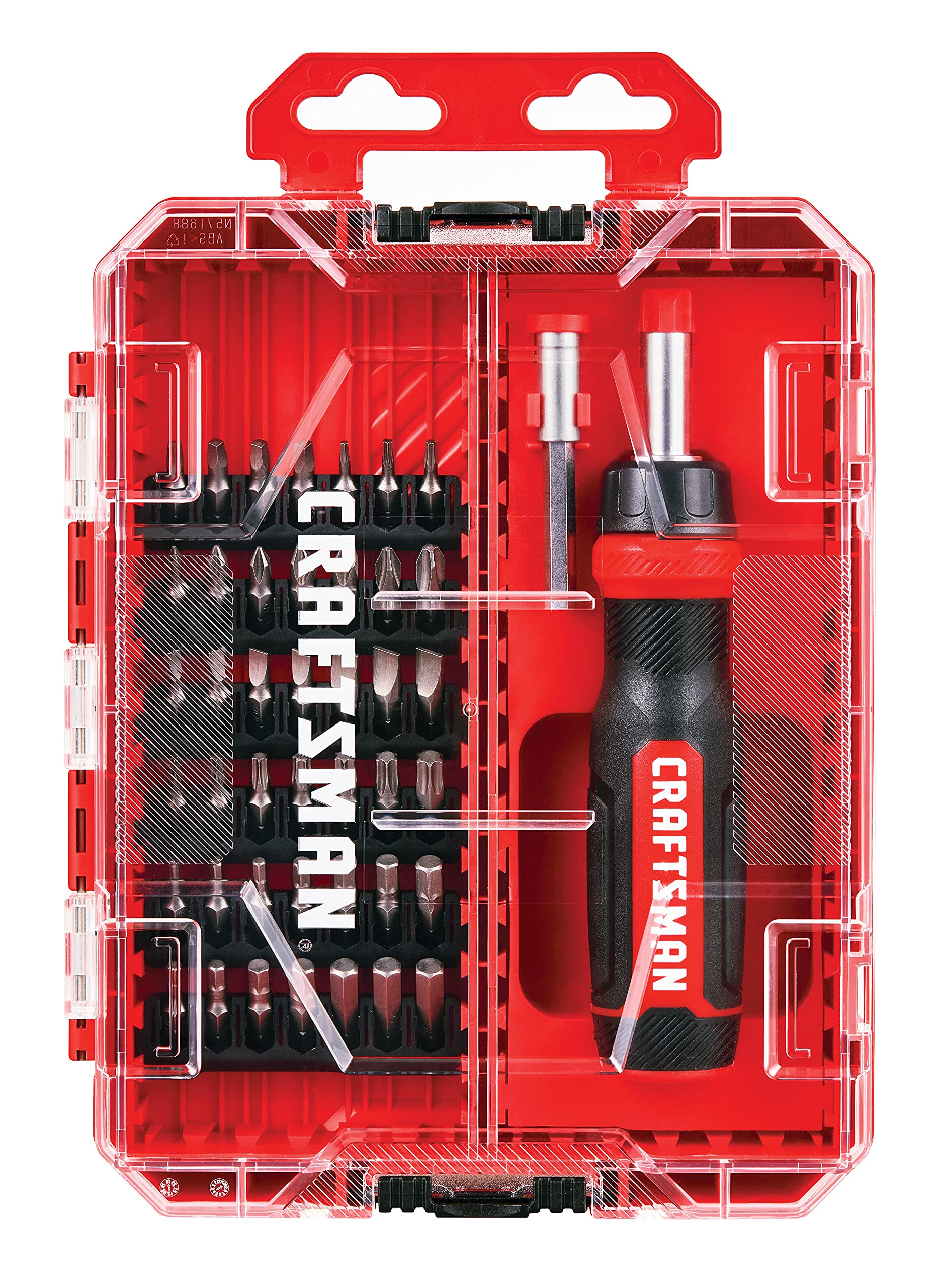 craftsman-44-piece-ratcheting-screwdriver-set-with-versastack-case-cmht68017 image 2