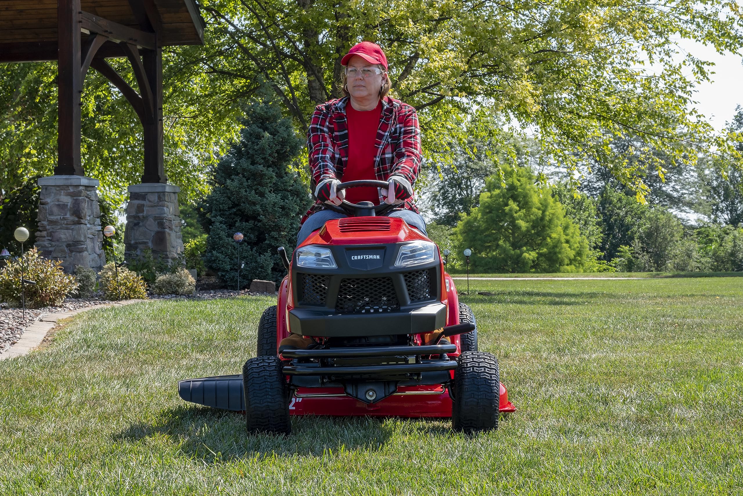 craftsman-cmxgzbf7124612-riding-tractor-dual-bar-bumper-fits-craftsman-and-husqv image 3