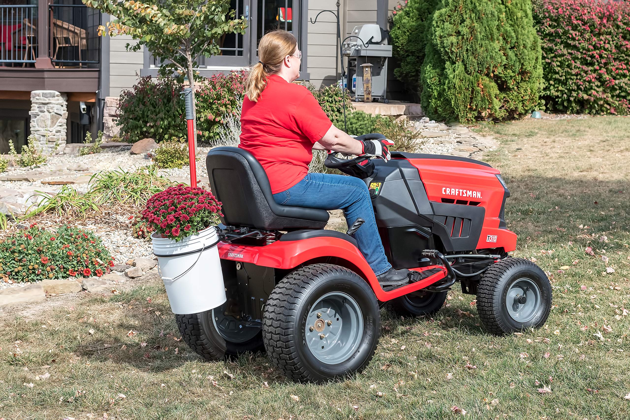 craftsman-cmxgzbf450565-40lb-capacity-steel-bucket-bracket-for-lawn-tractors-fit image 3