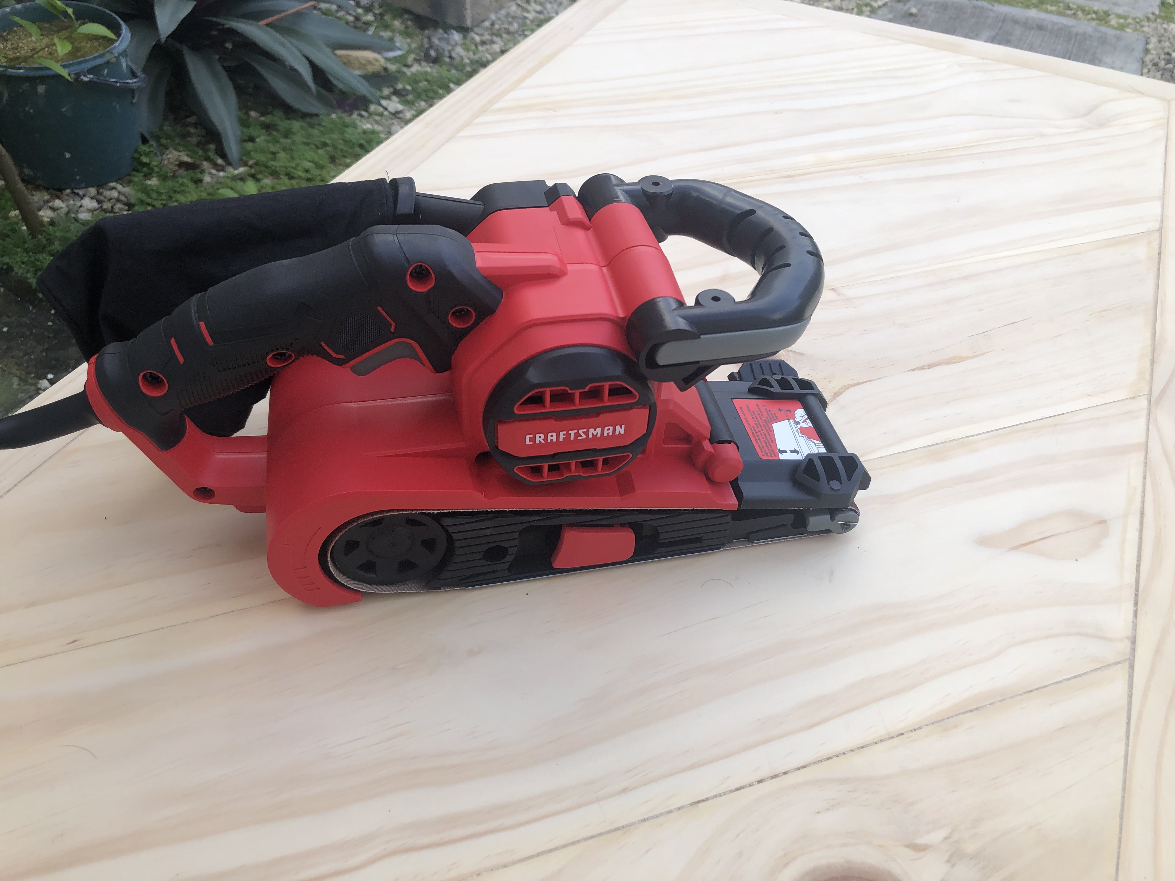 Powerful sander