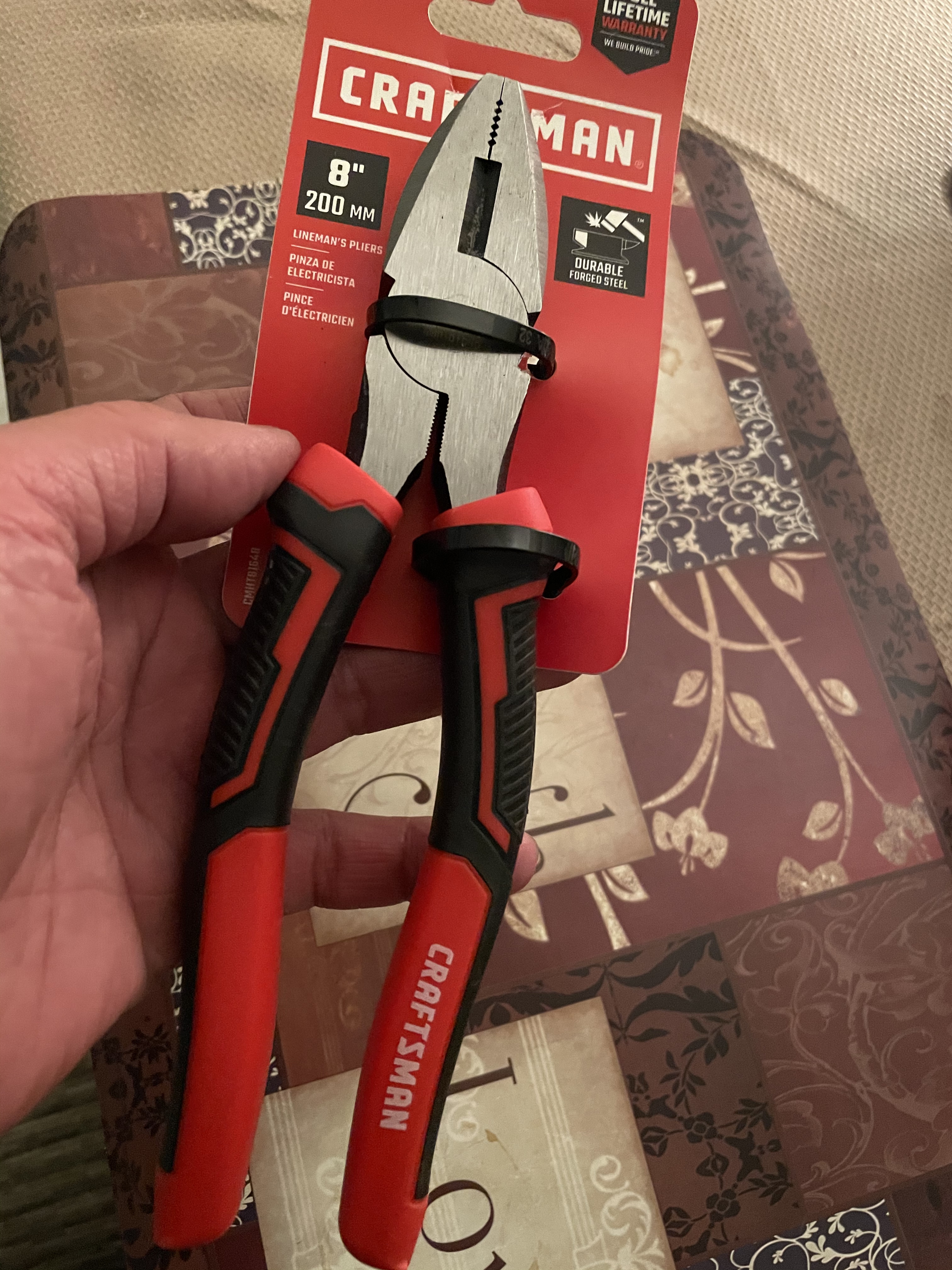 Heavy duty pliers