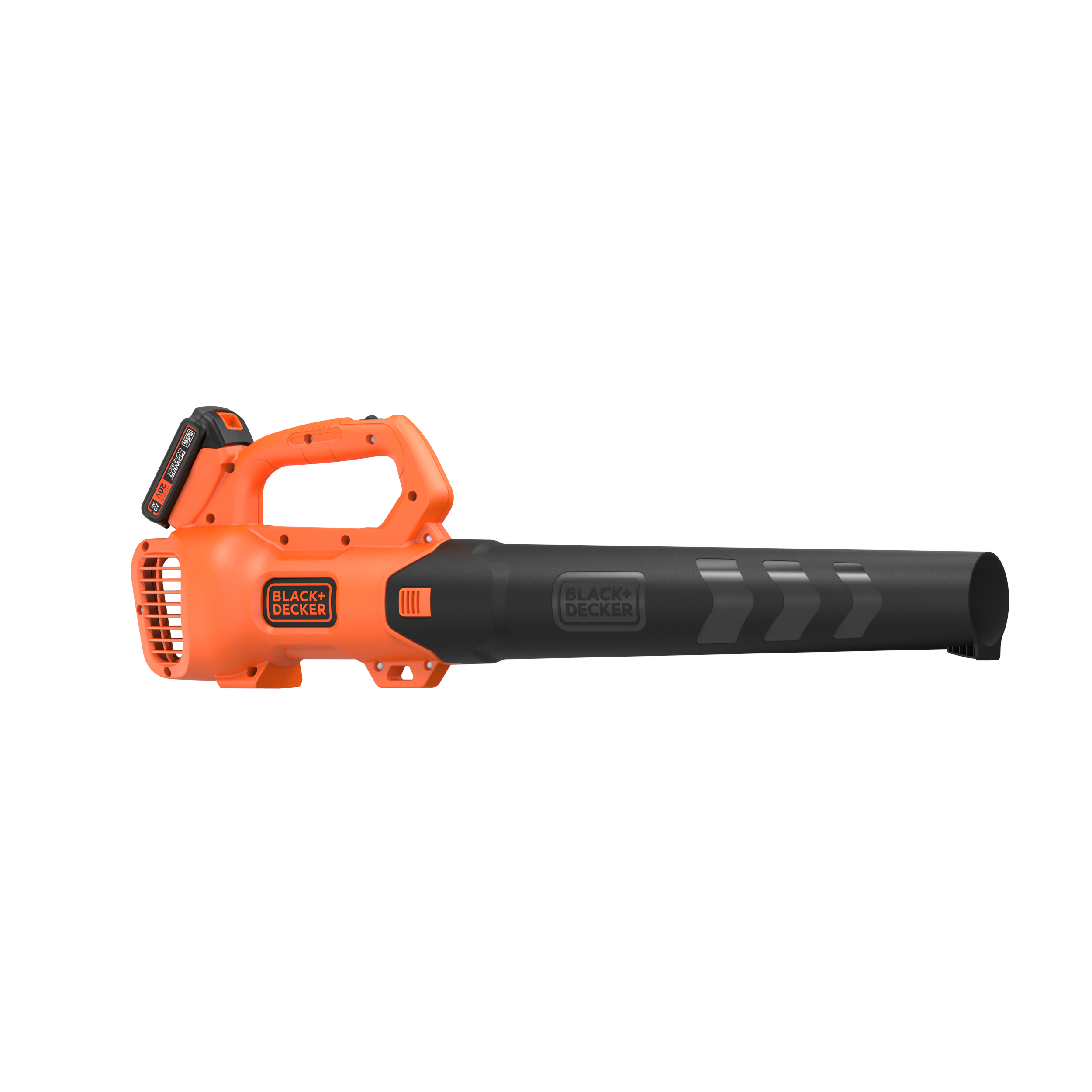 black-decker-20v-max-powerconnect-cordless-leaf-blower-battery-charger-included image 1