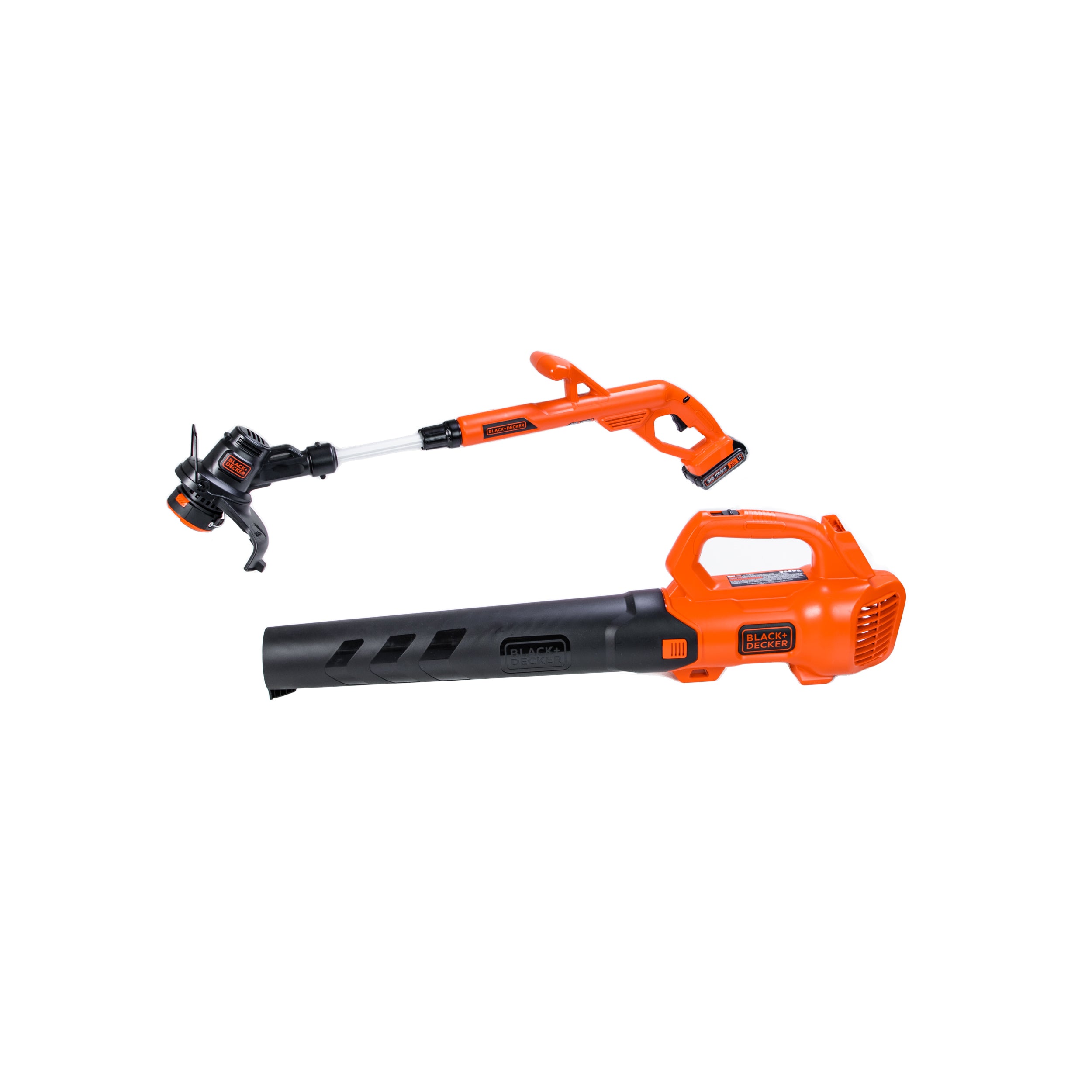 black-decker-20v-max-powerconnect-cordless-axial-leaf-blower-and-string-trimmer- image 3