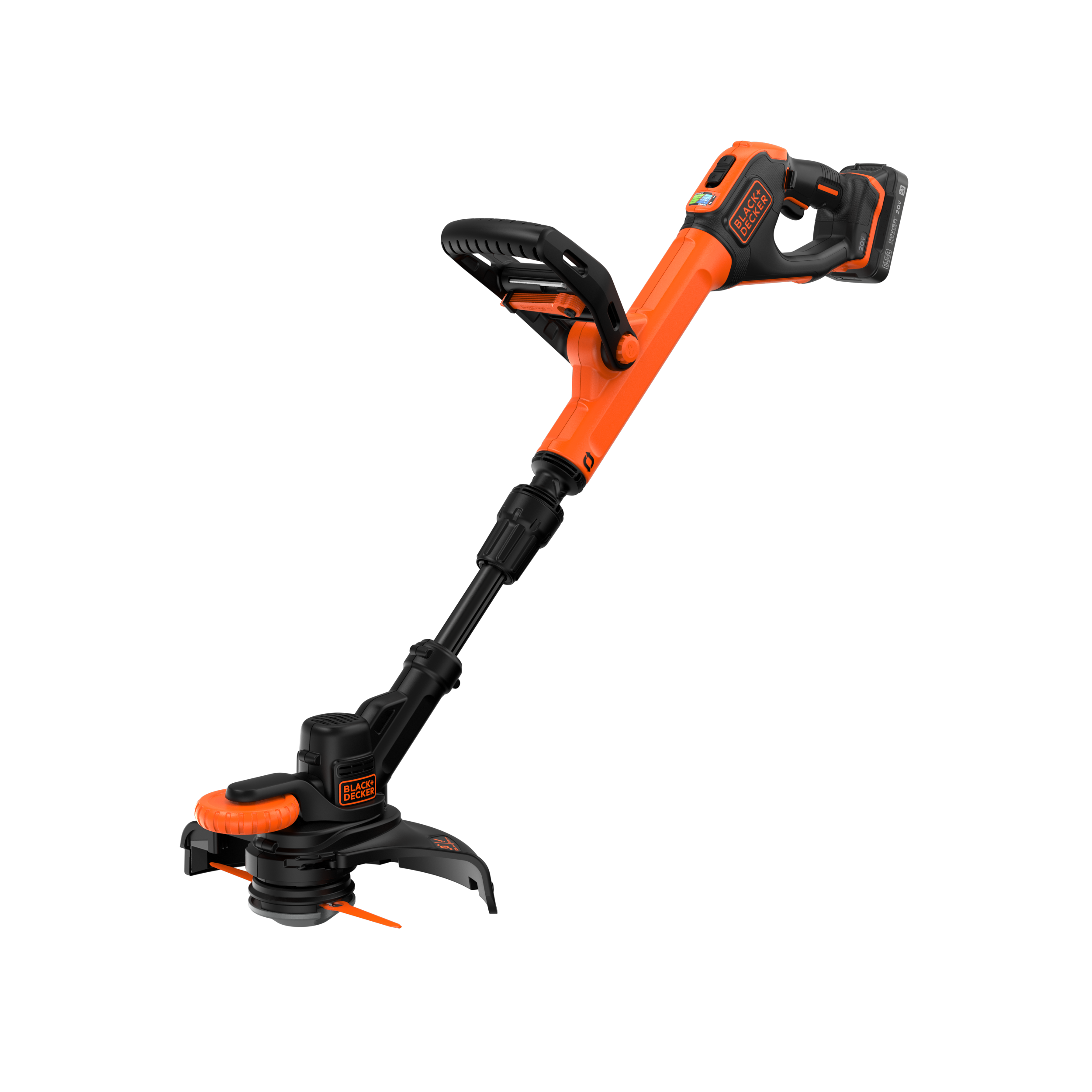 black-decker-20v-max-powerconnect-cordless-resin-blade-trimmer-battery-charger-i image 4