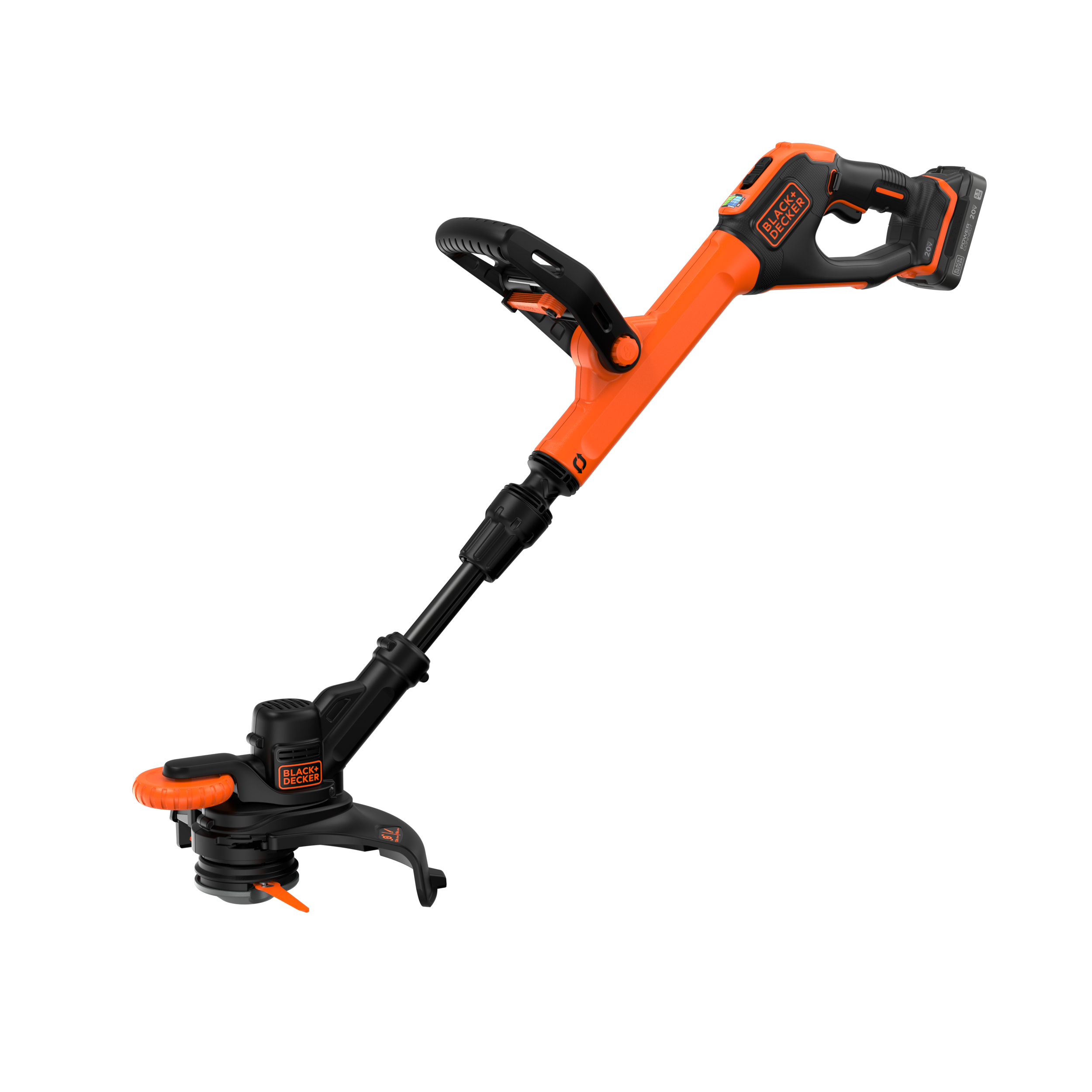 black-decker-20v-max-powerconnect-cordless-resin-blade-trimmer-battery-charger-i image 5
