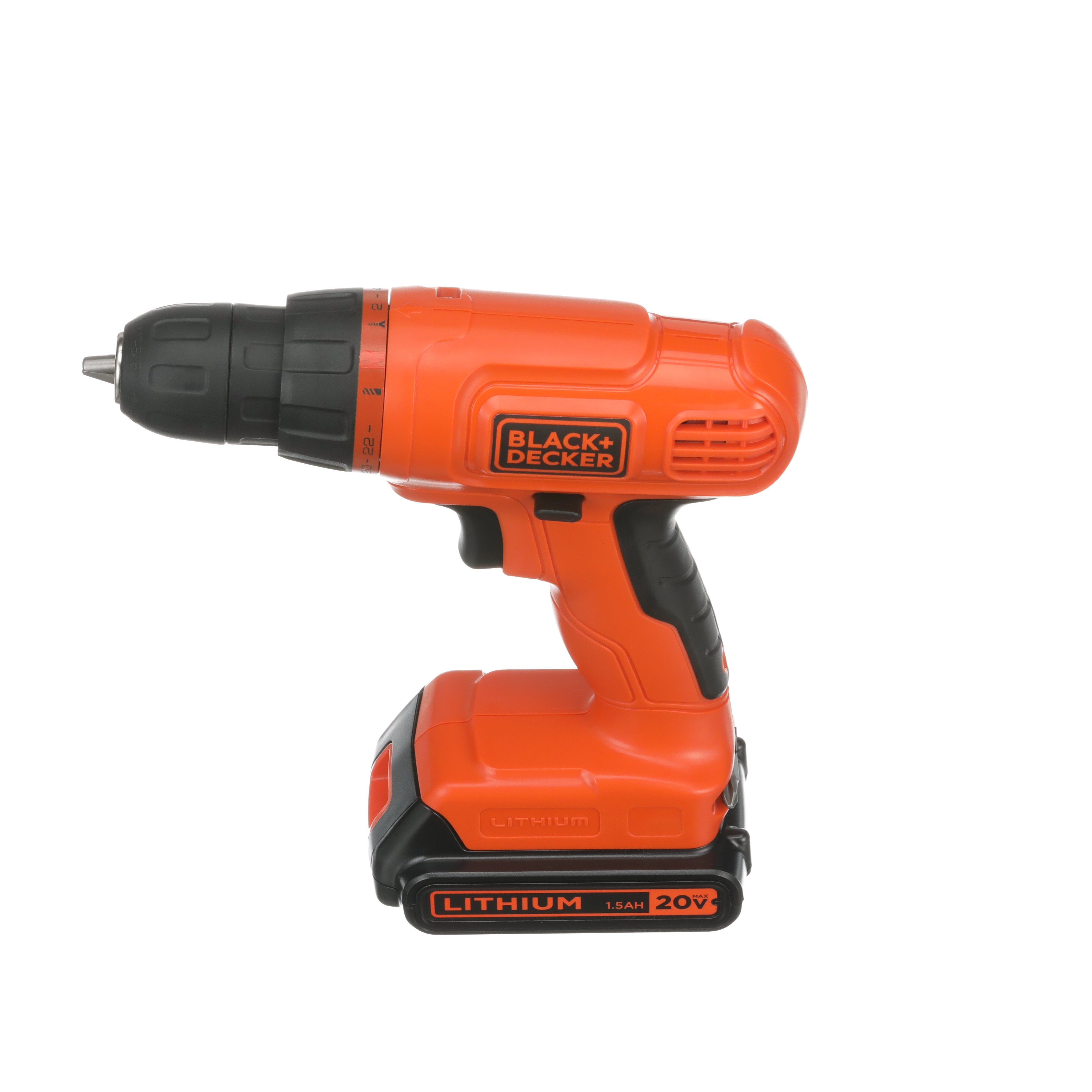 black-decker-powerconnect-cordless-drill-driver-100-piece-kit-ld120-with-battery image 8