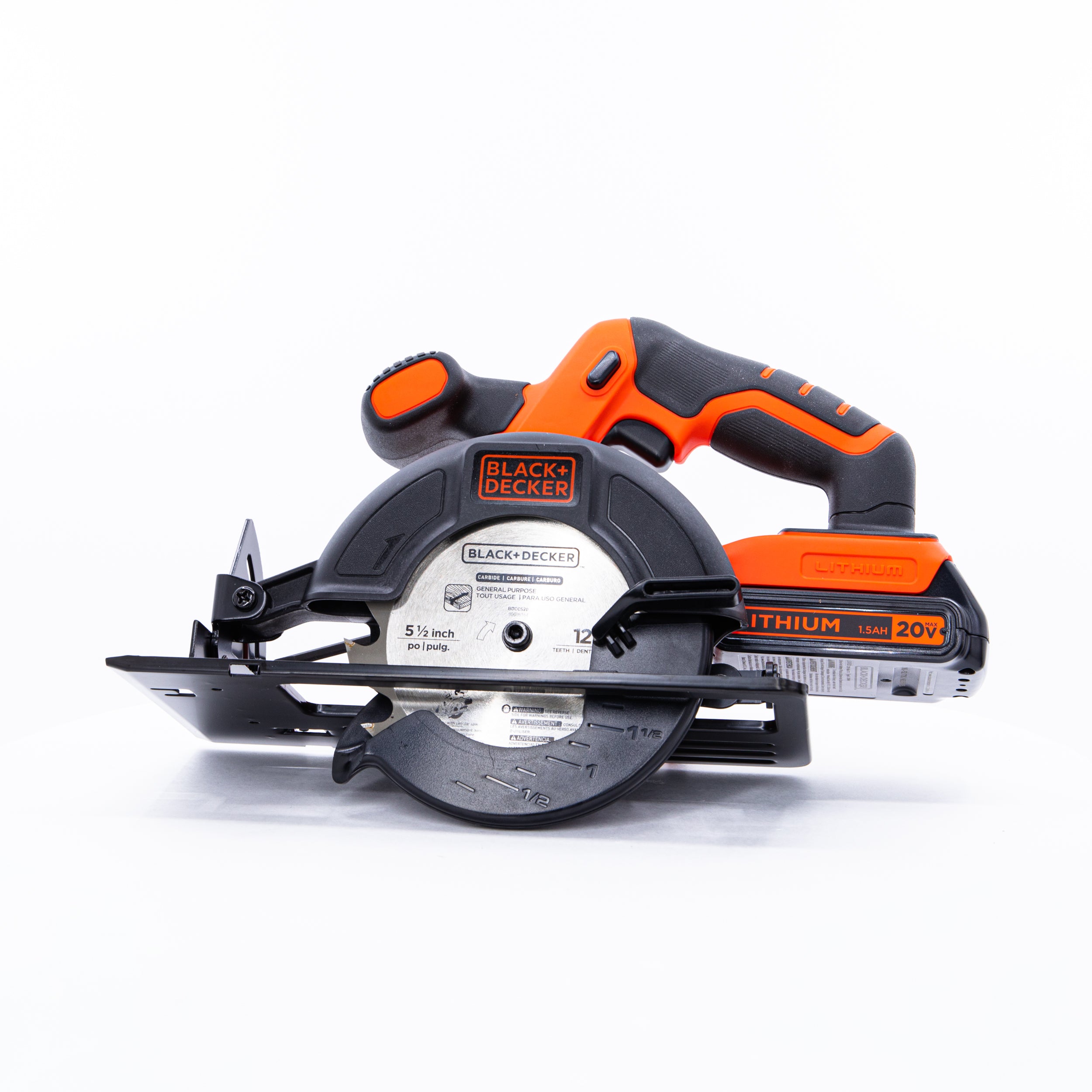 black-decker-20v-max-powerconnect-5-1-2-inch-cordless-circular-saw-with-battery- image 5
