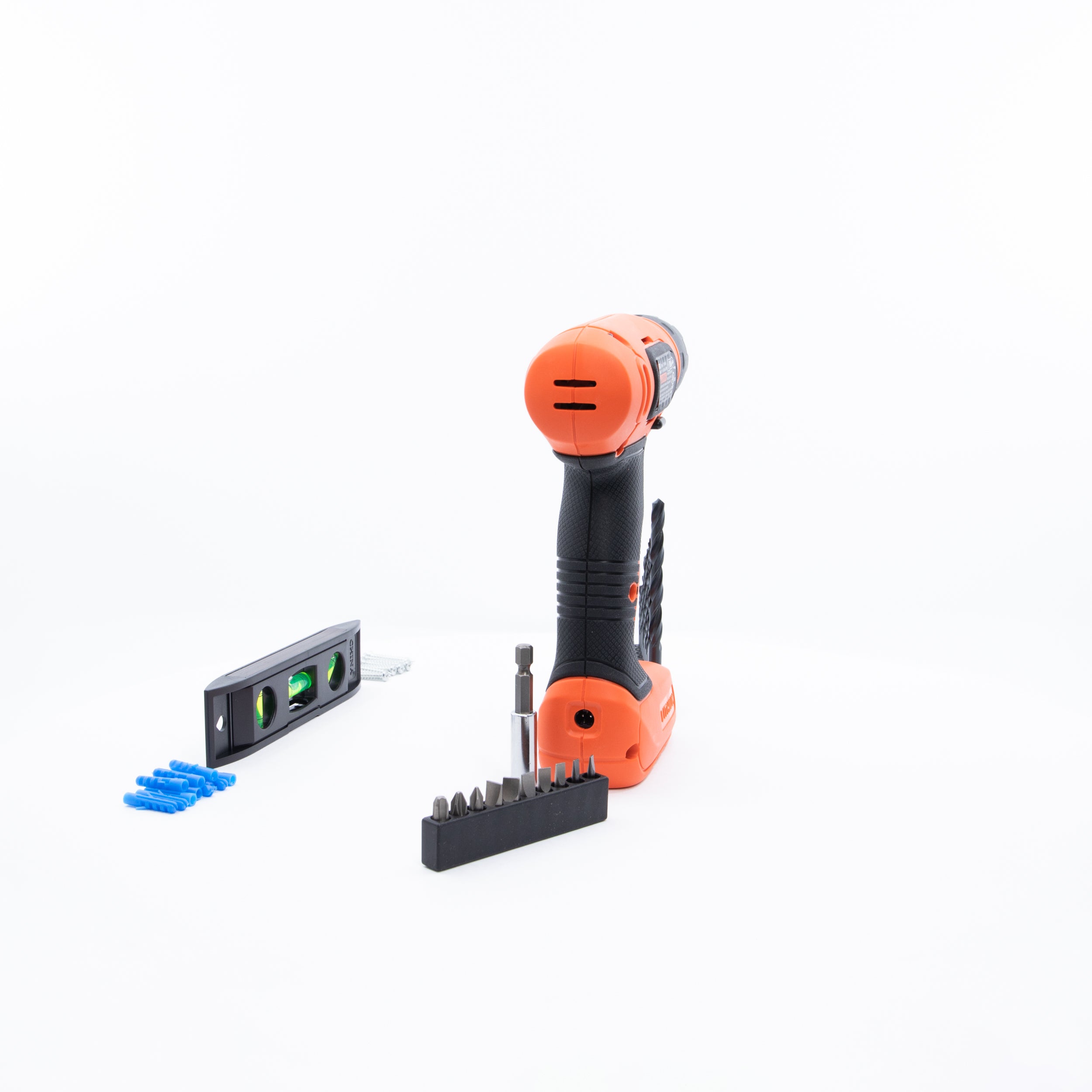 black-decker-8v-max-cordless-drill-with-43-piece-home-decor-project-kit-usb-rech image 5