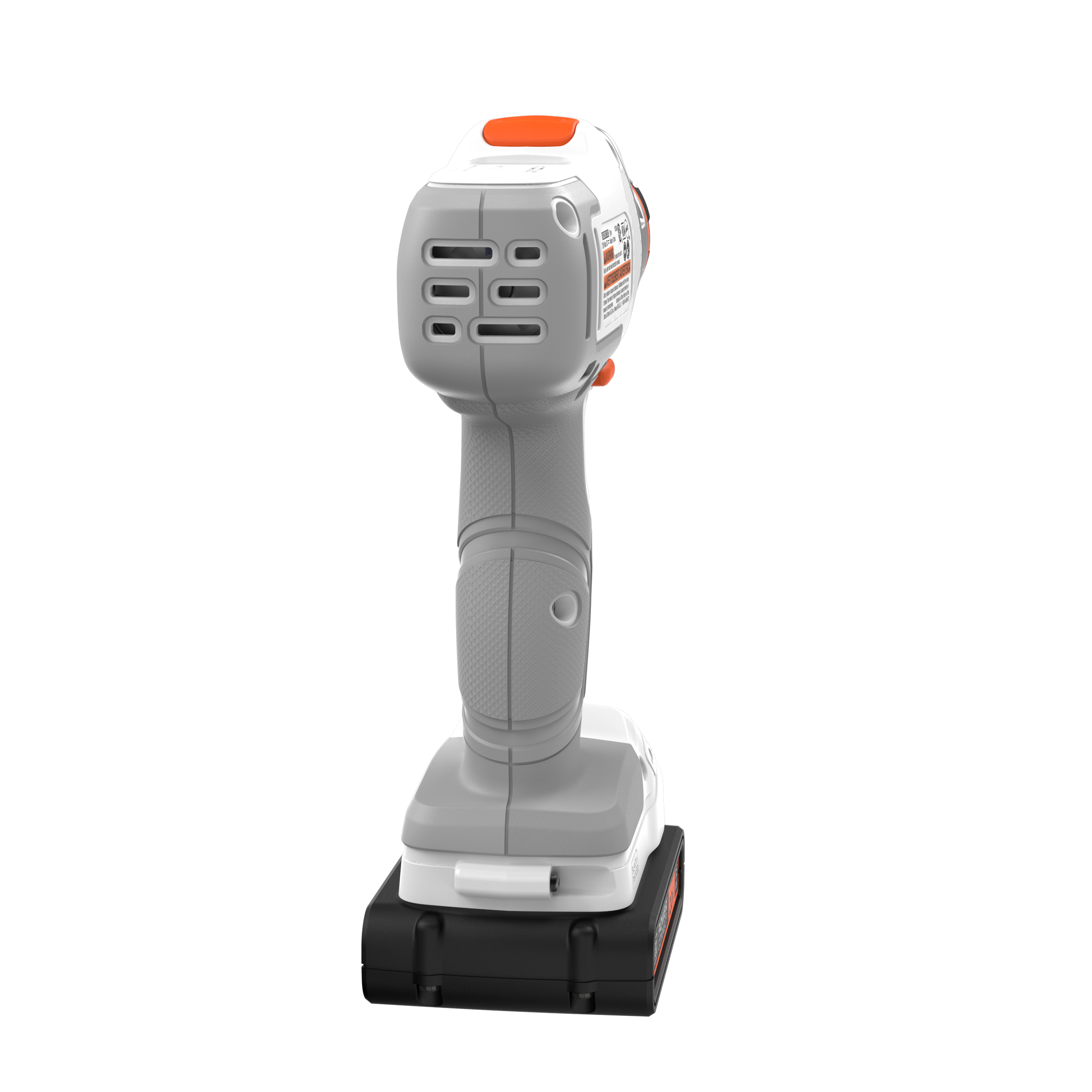 black-decker-20v-max-powerconnect-matrix-cordless-drill-driver-kit-white-battery image 7
