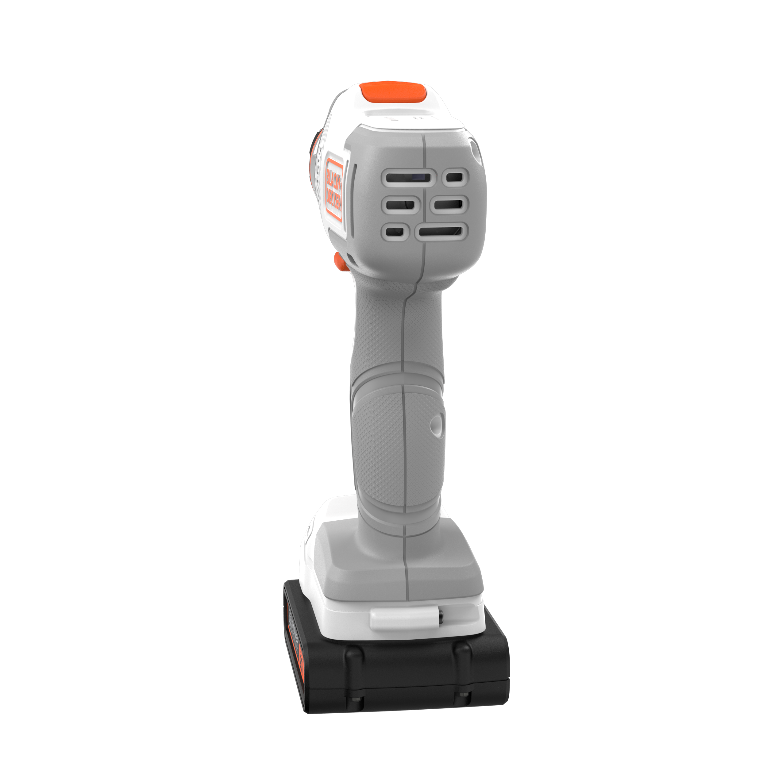 black-decker-20v-max-powerconnect-matrix-cordless-drill-driver-kit-white-battery image 6