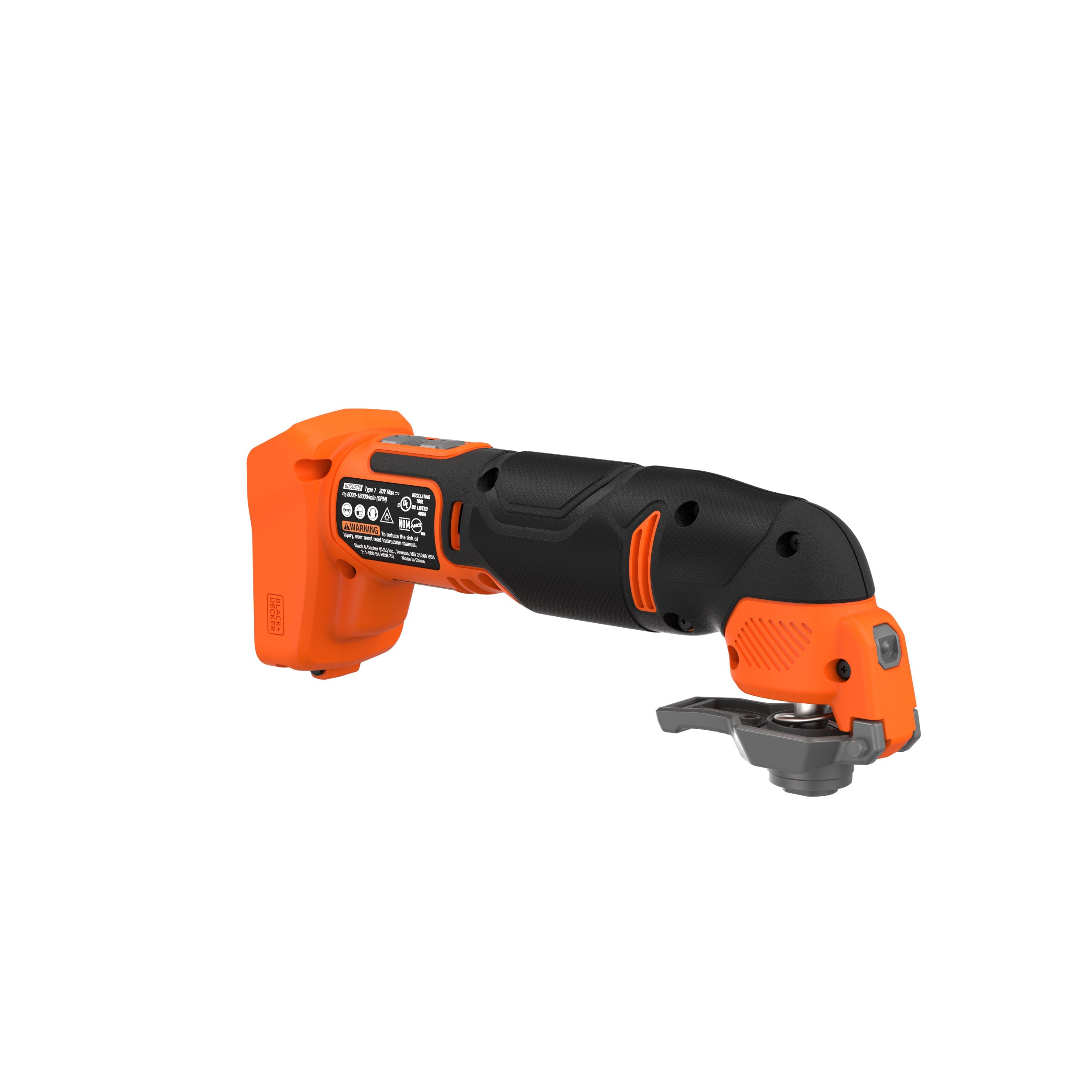 black-decker-20v-max-powerconnect-cordless-oscillating-multi-tool-tool-only-batt image 5