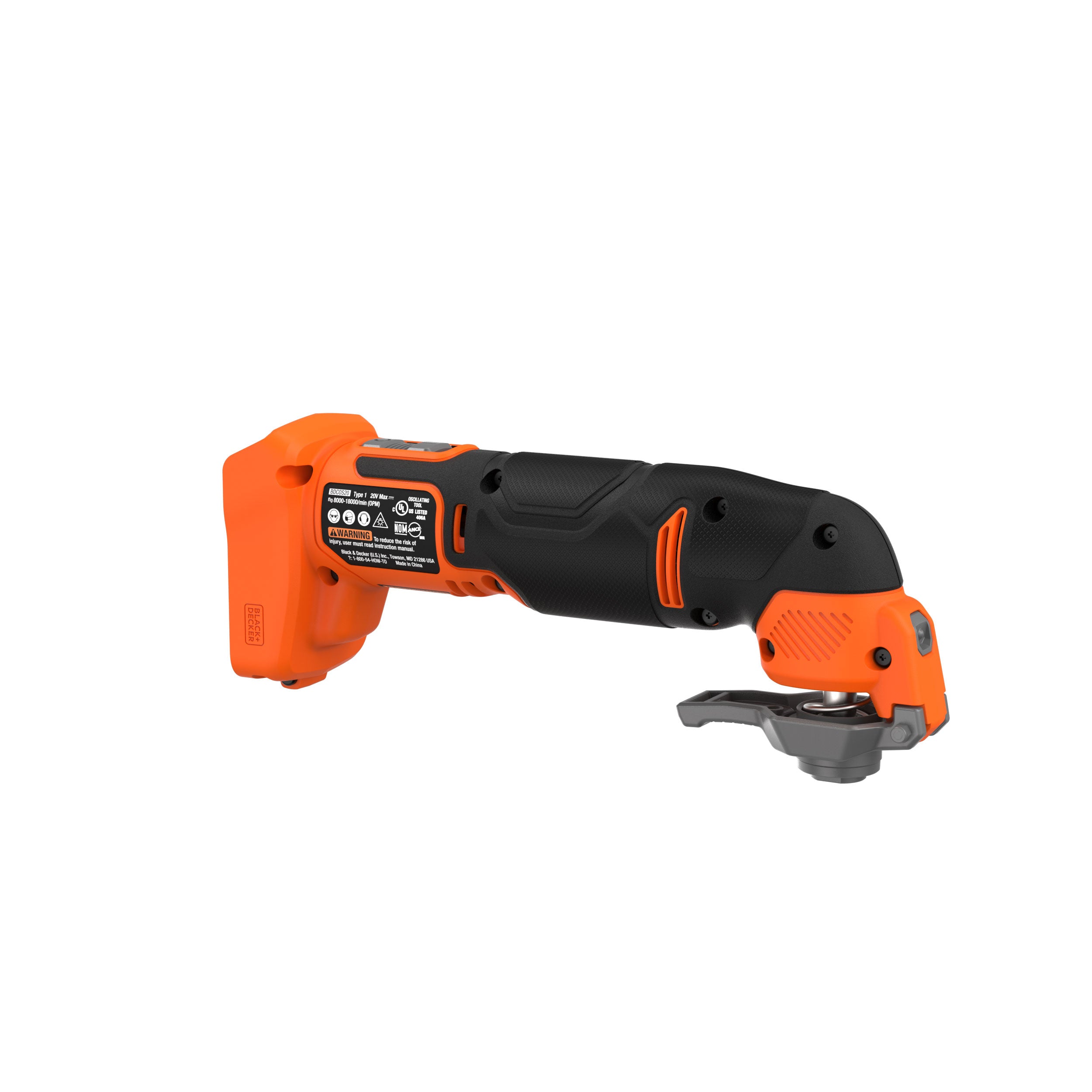 black-decker-20v-max-powerconnect-cordless-oscillating-multi-tool-tool-only-batt image 7