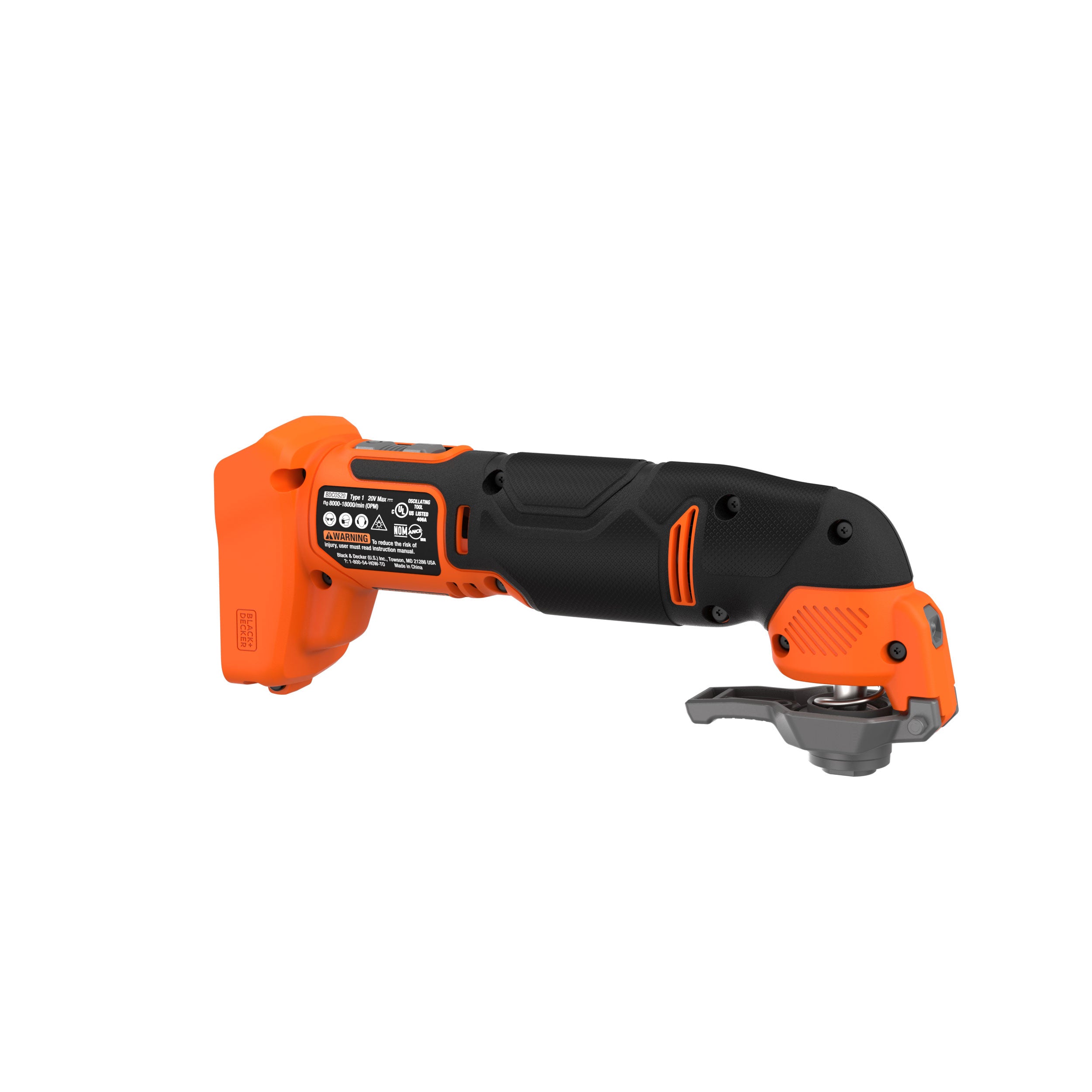 black-decker-20v-max-powerconnect-cordless-oscillating-multi-tool-tool-only-batt image 8