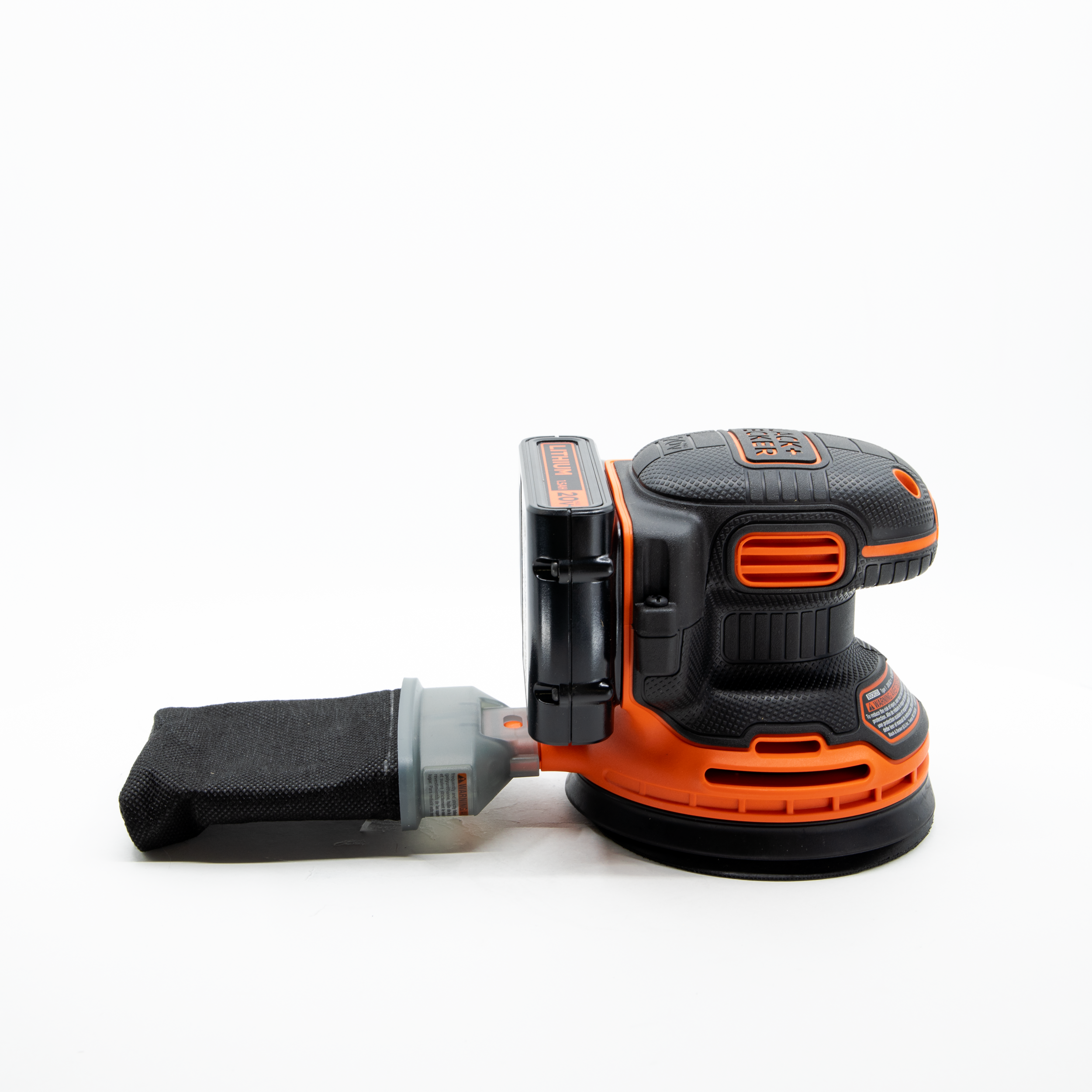 black-decker-20v-max-powerconnect-cordless-random-orbital-sander-with-battery-an image 5