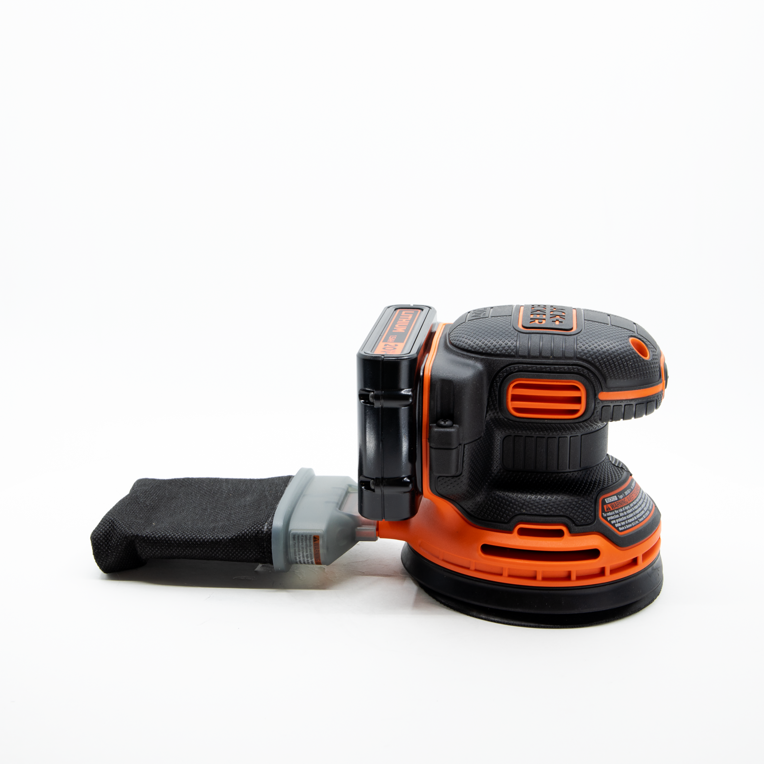 black-decker-20v-max-powerconnect-cordless-random-orbital-sander-with-battery-an image 6