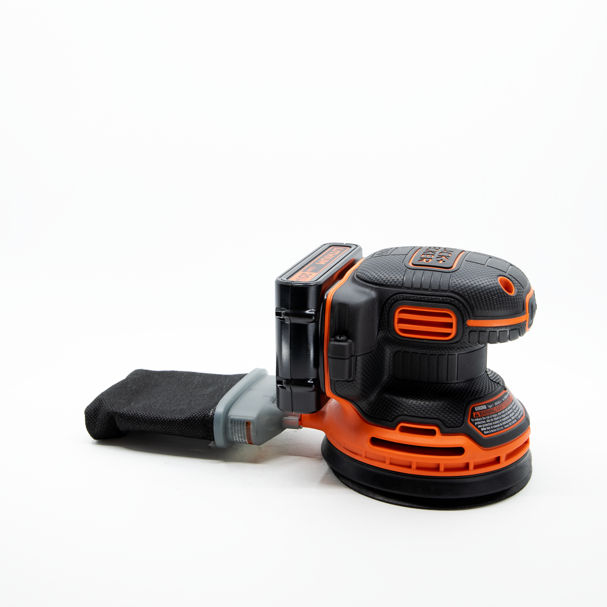 black-decker-20v-max-powerconnect-cordless-random-orbital-sander-with-battery-an image 7