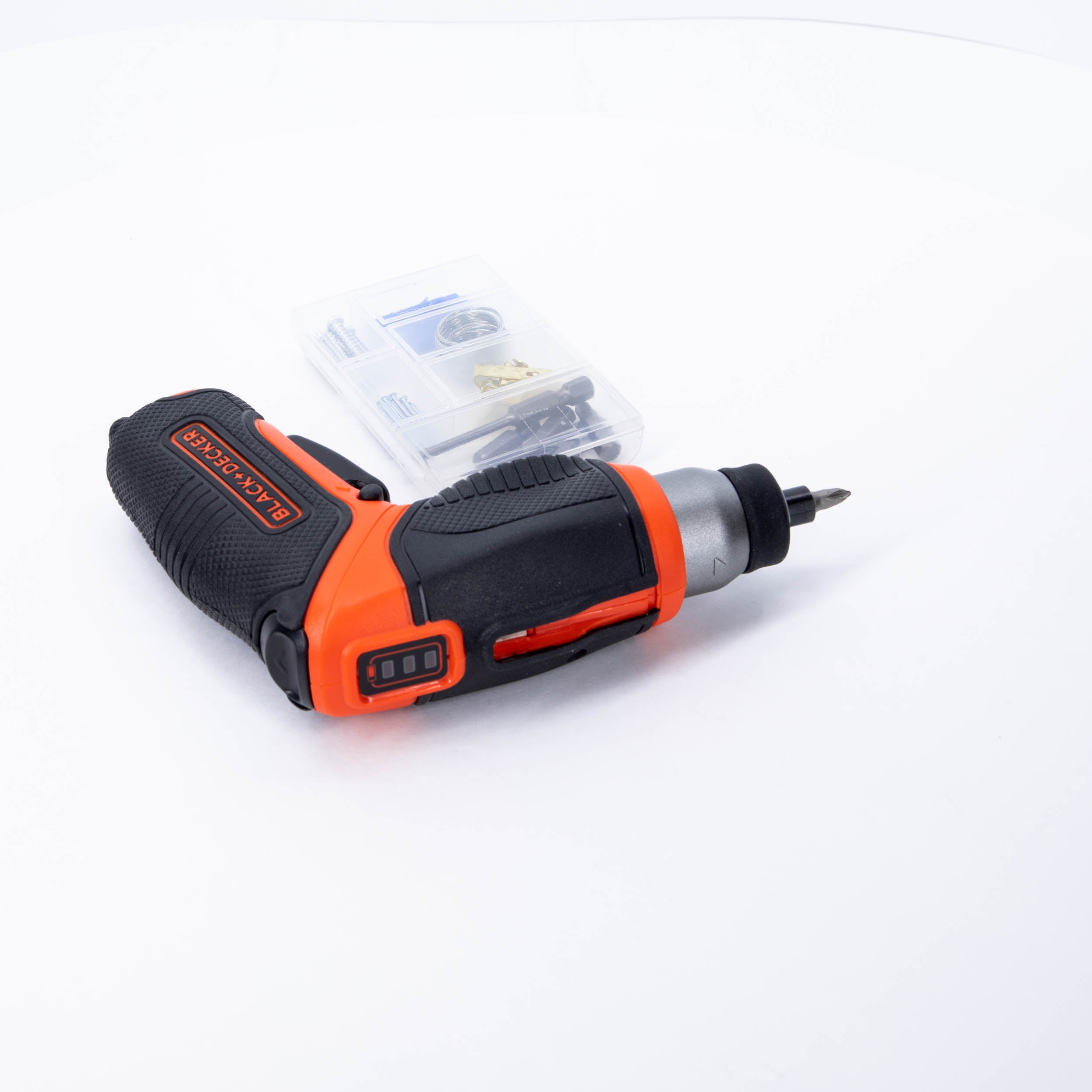 black-decker-4v-max-cordless-screwdriver-with-picture-hanging-kit image 6