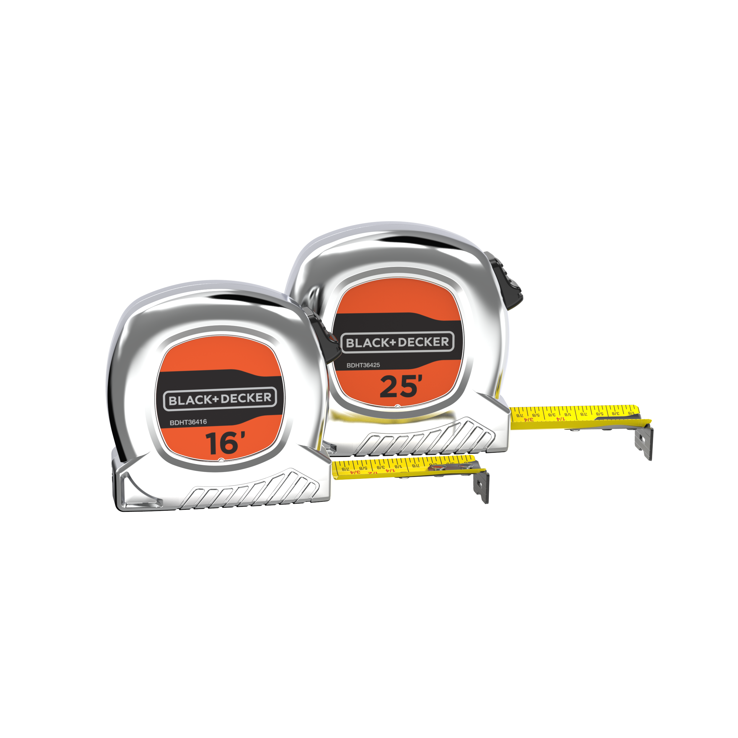 black-decker-tape-measure-bundle-25-foot-16-foot image 2