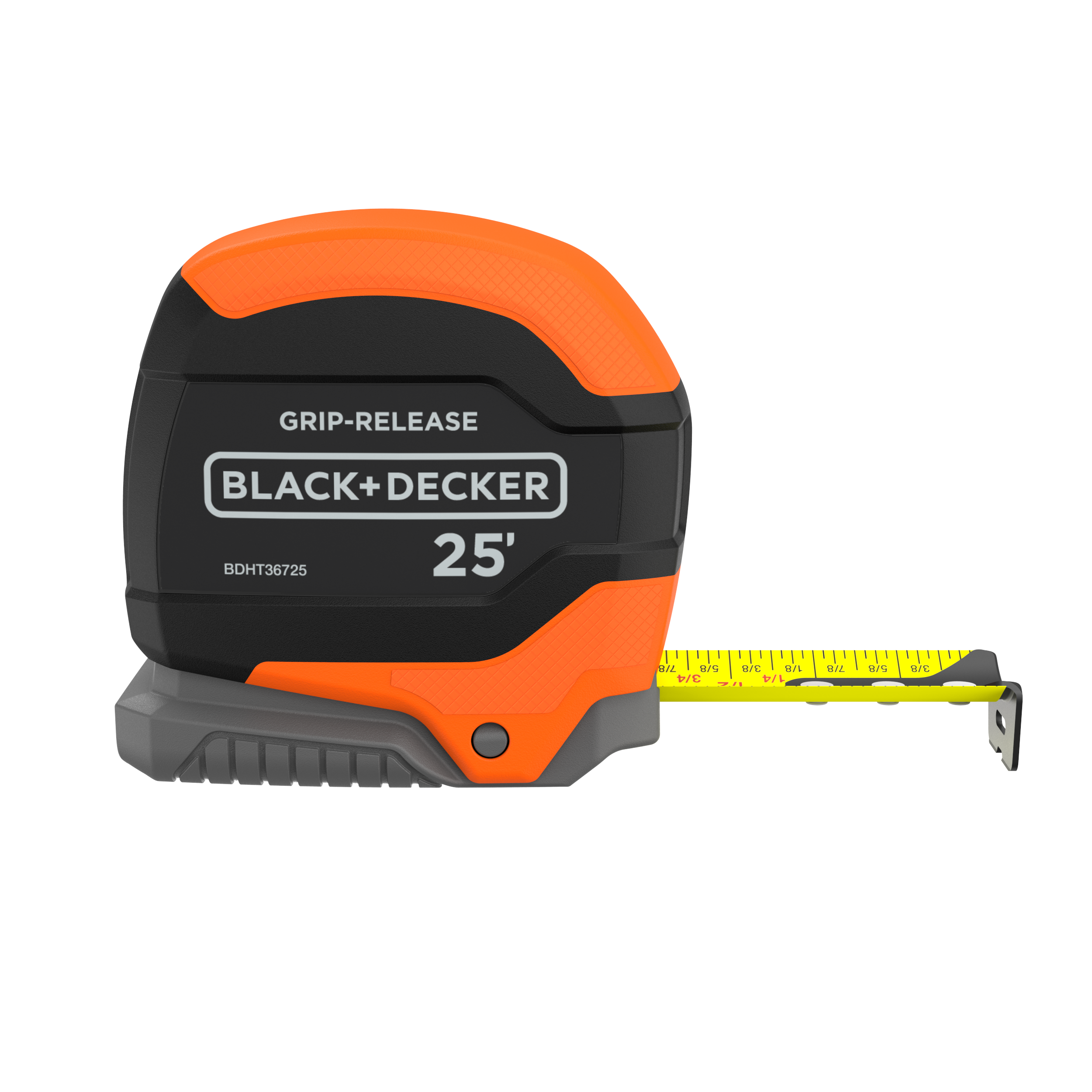 black-decker-tape-measure-grip-release-autolock-self-lock-25-foot image 6