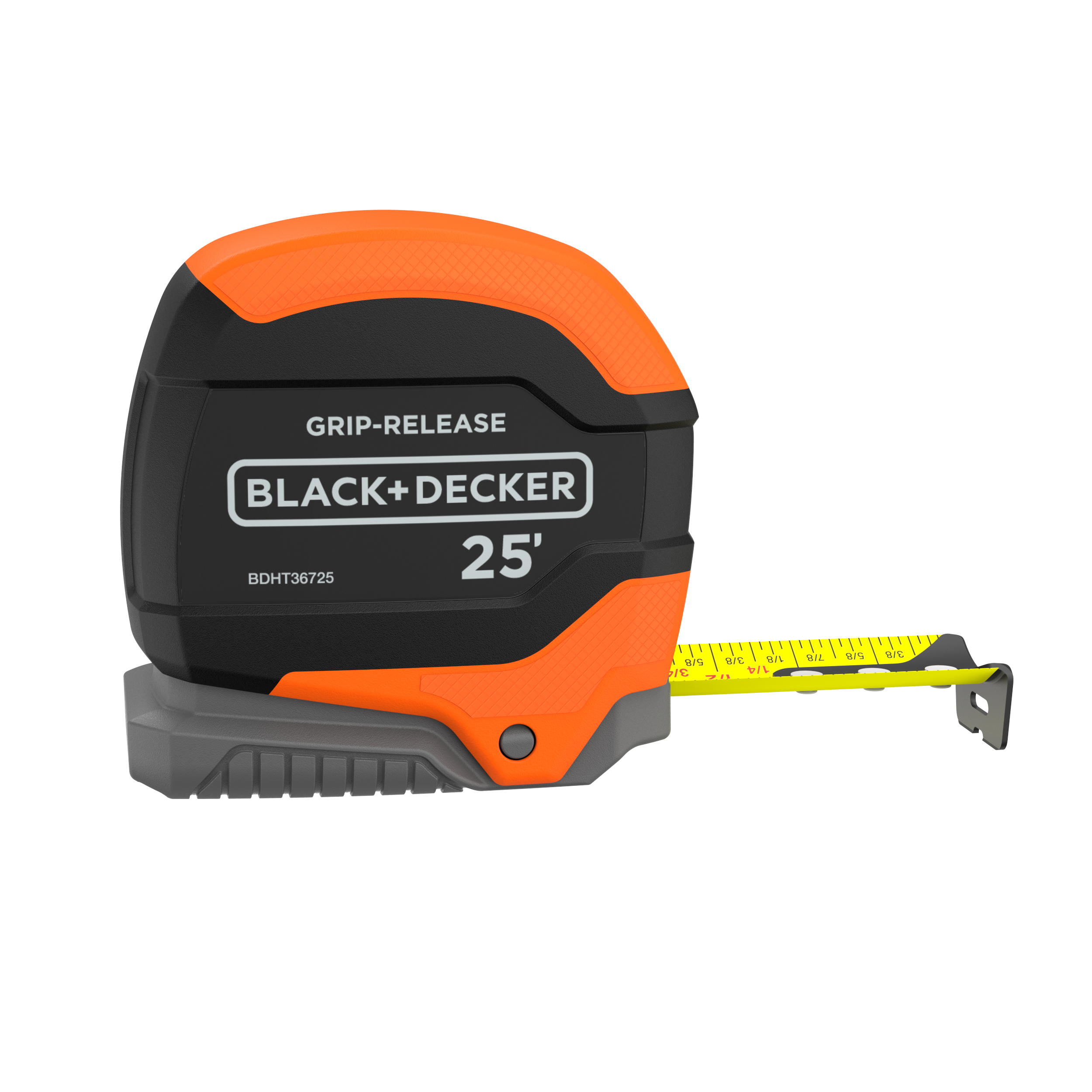 black-decker-tape-measure-grip-release-autolock-self-lock-25-foot image 5