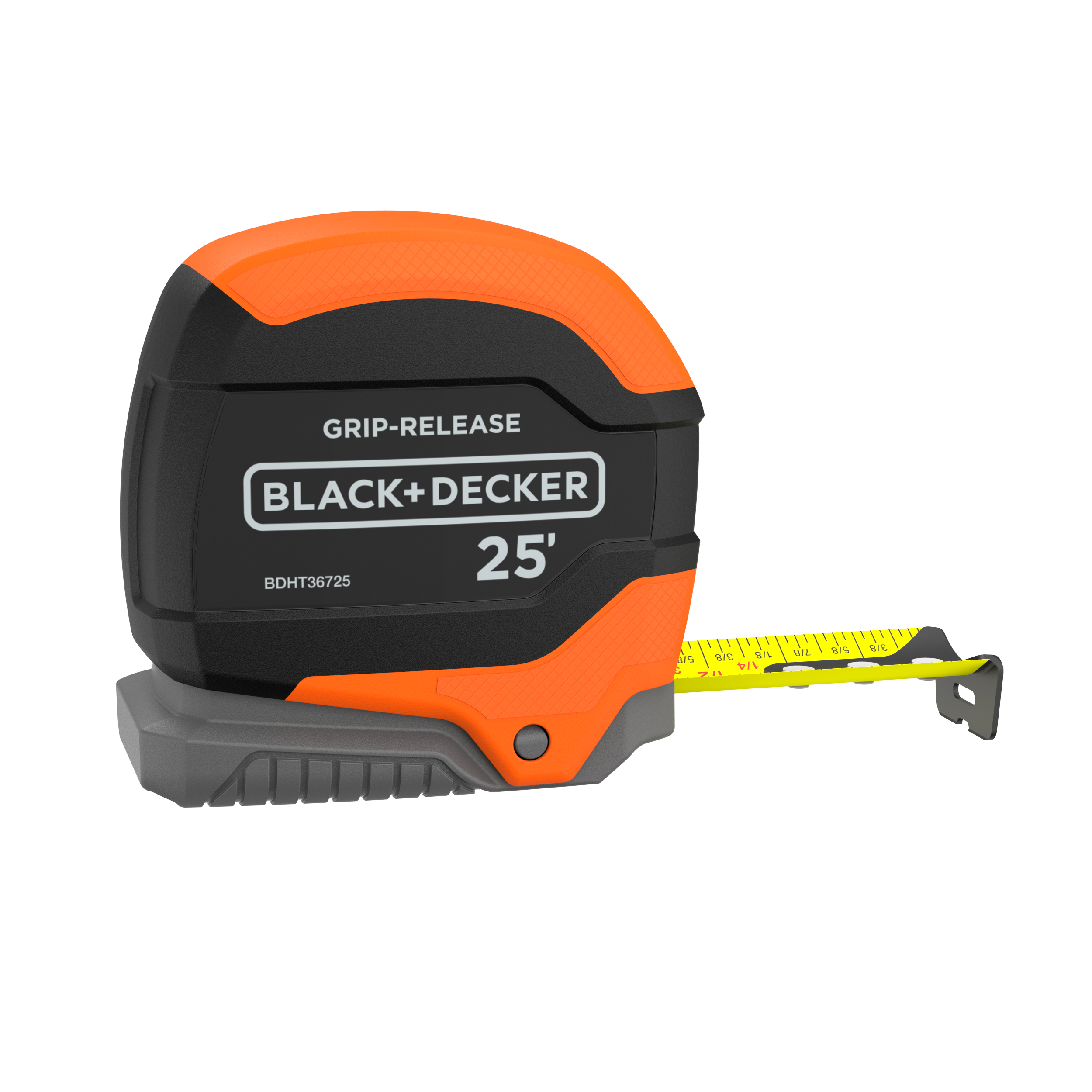 black-decker-tape-measure-grip-release-autolock-self-lock-25-foot image 7