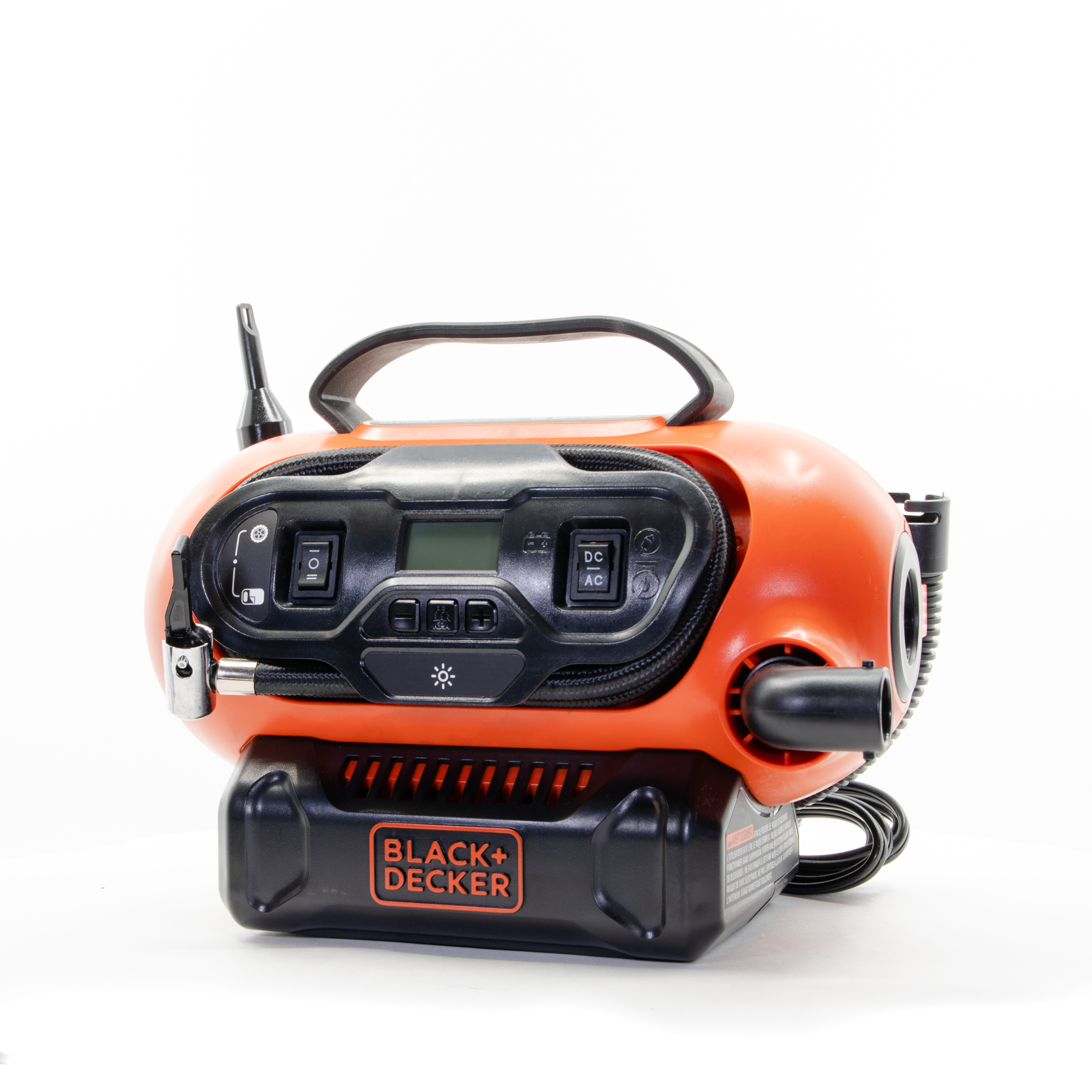 black-decker-20v-max-cordless-tire-inflator-cordless-corded-power-tool-only image 7