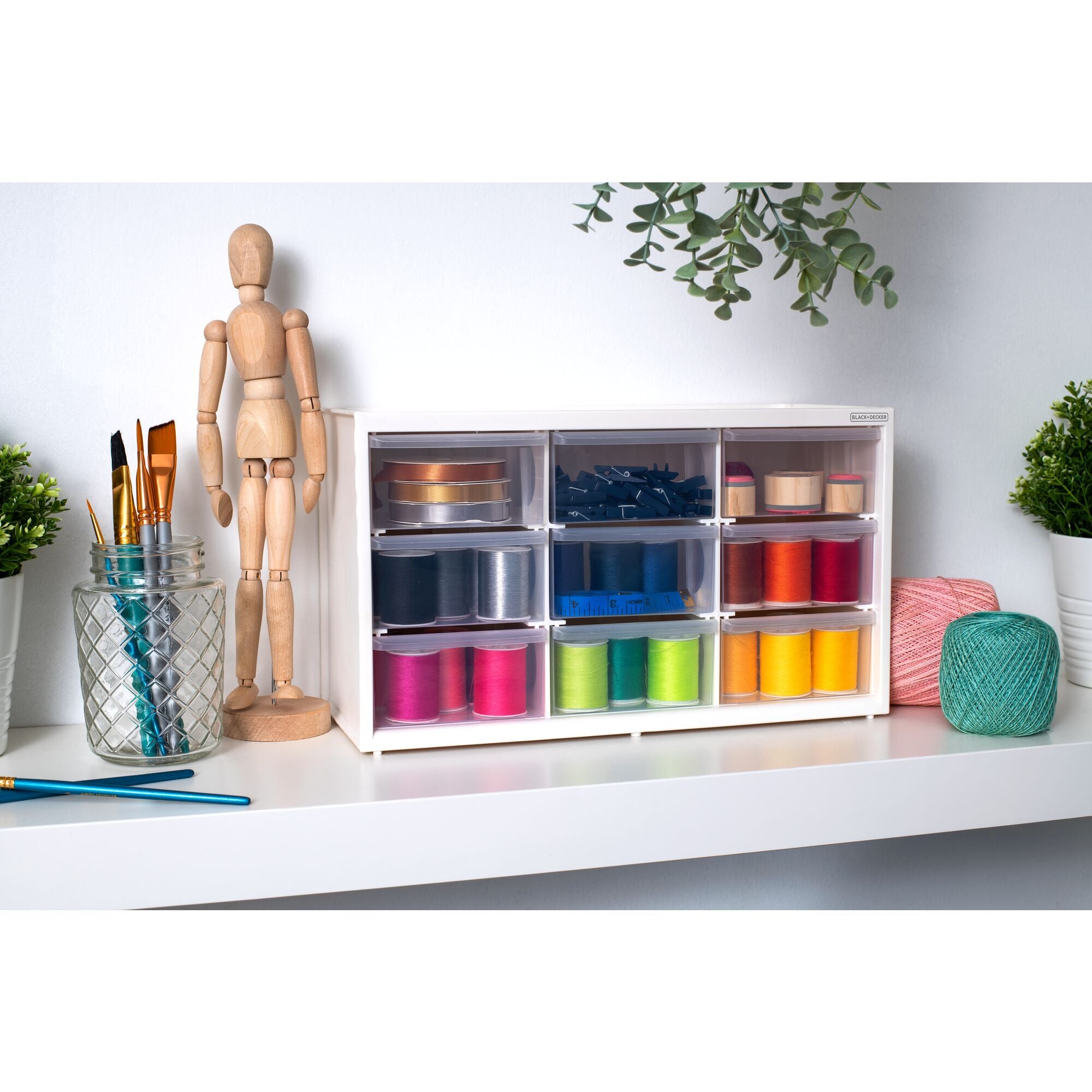 black-decker-large-9-drawer-bin-modular-storage-system image 2