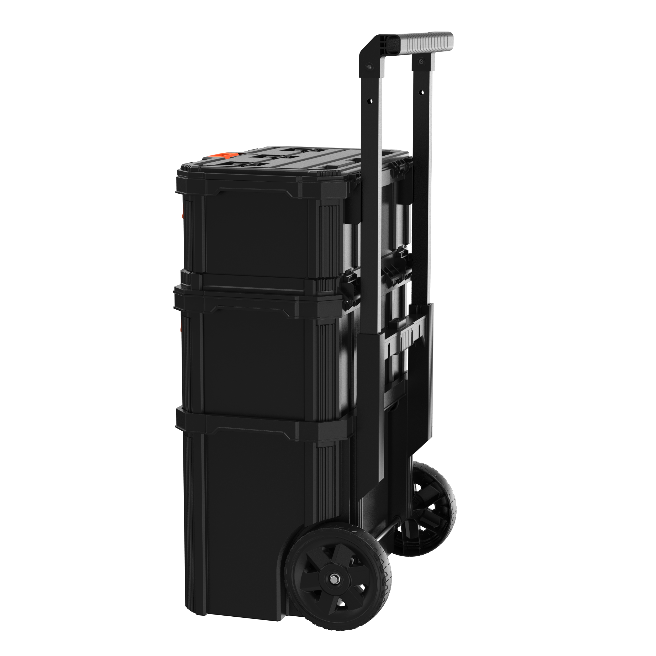 black-decker-stackable-storage-system-3-piece-set-small-deep-toolbox-and-rolling image 7