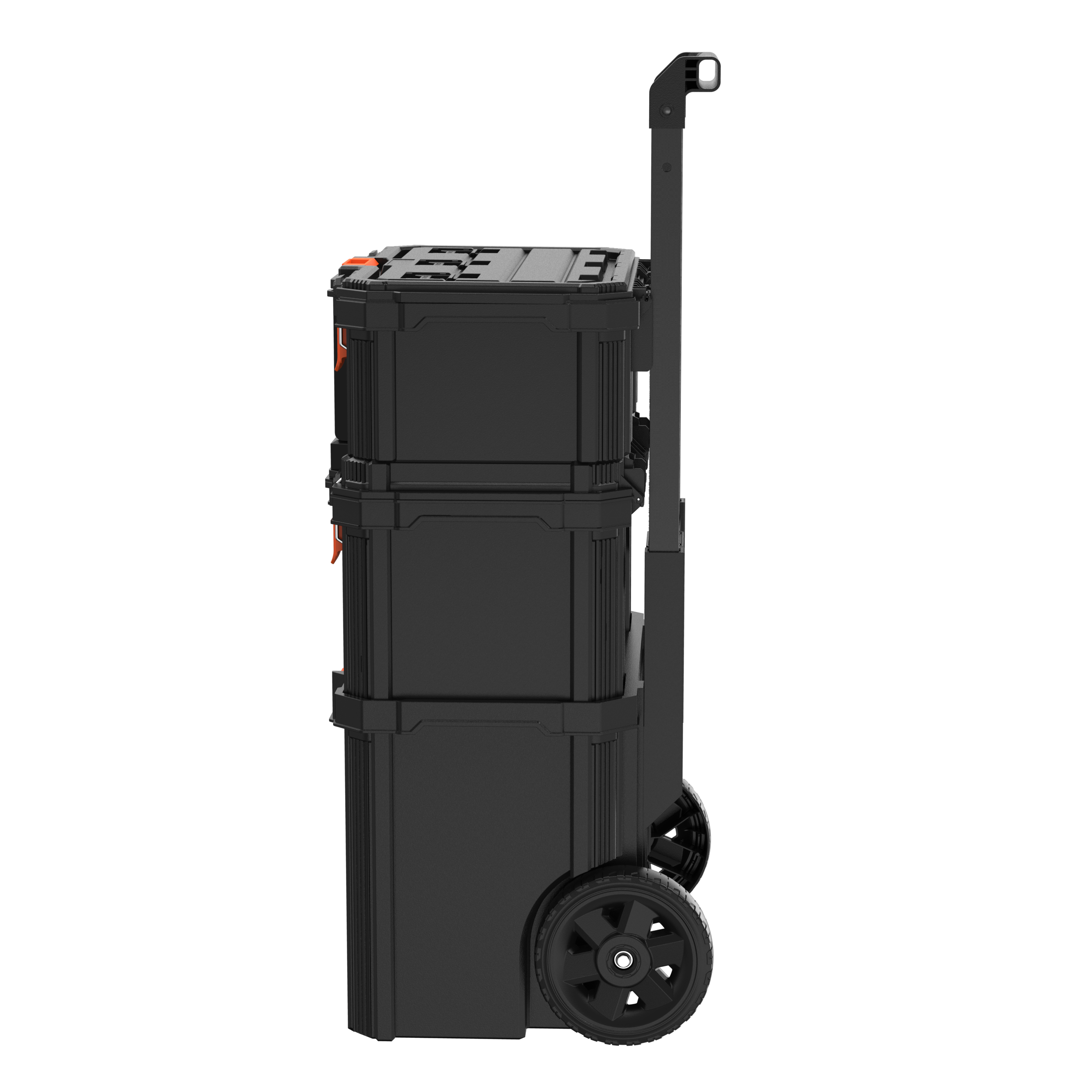 black-decker-stackable-storage-system-3-piece-set-small-deep-toolbox-and-rolling image 5