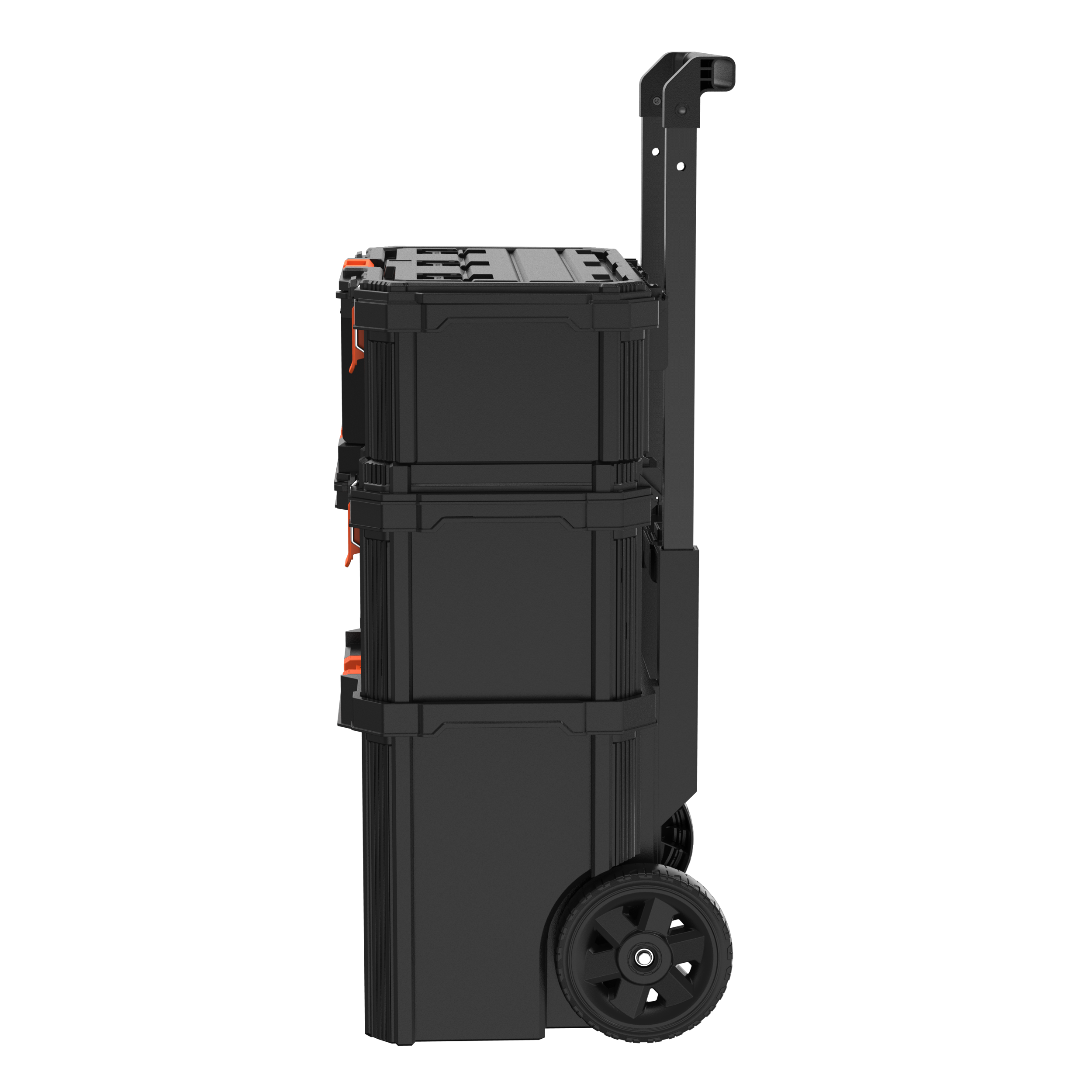 black-decker-stackable-storage-system-3-piece-set-small-deep-toolbox-and-rolling image 6