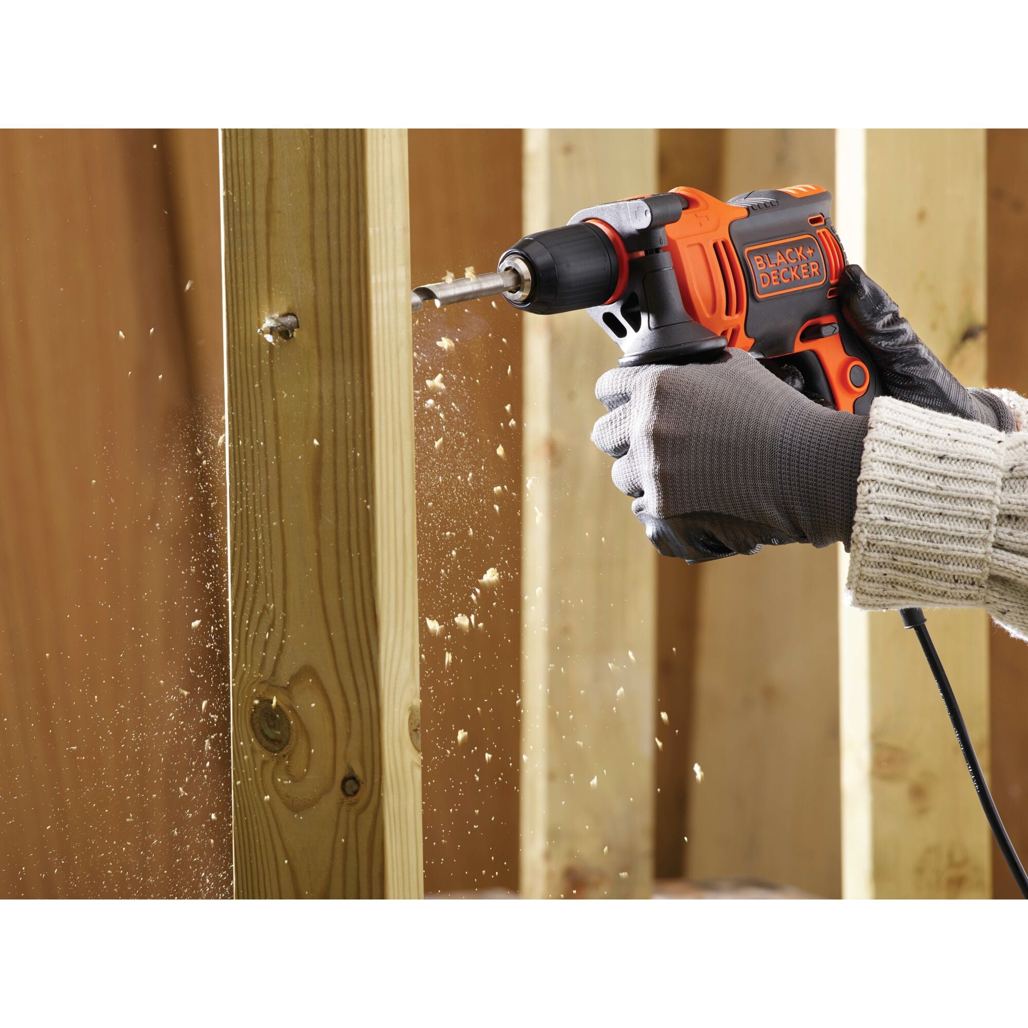black-decker-6-5-amp-1-2-inch-corded-hammer-drill-with-side-handle image 2