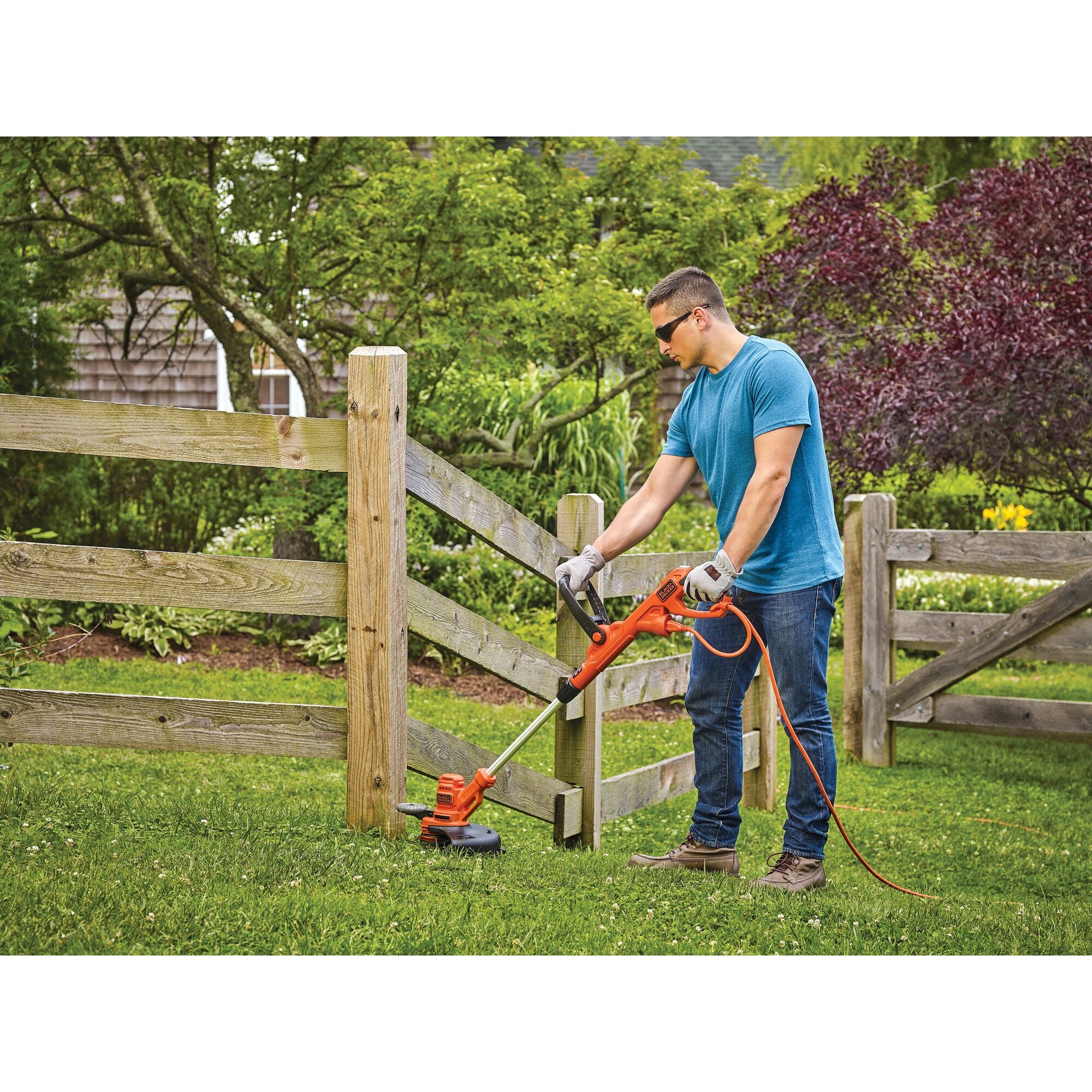 black-decker-powercommand-14-inch-electric-string-trimmer image 3