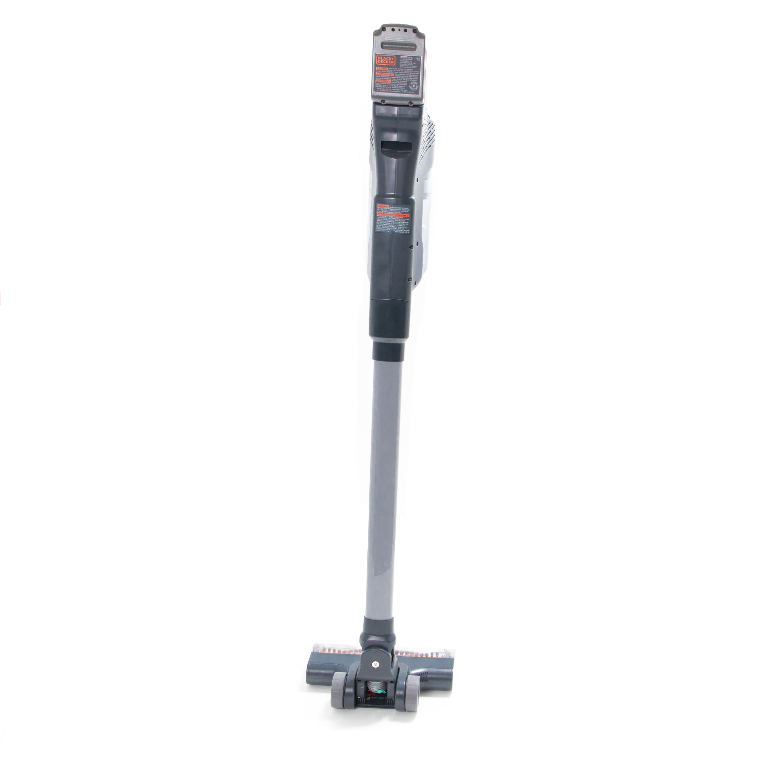 black-decker-powerseries-20v-max-cordless-stick-vacuum-kit-gray-orange image 6