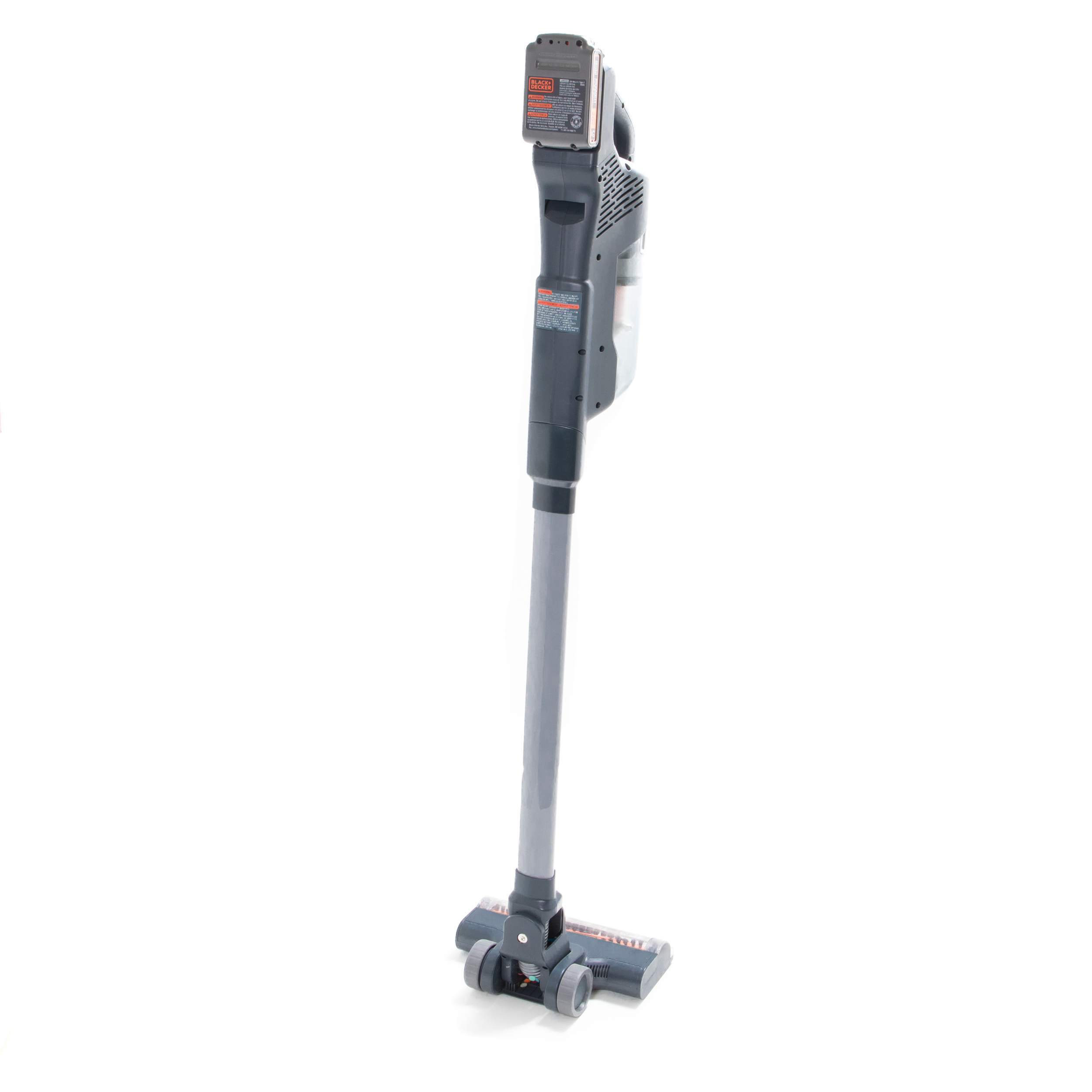 black-decker-powerseries-20v-max-cordless-stick-vacuum-kit-gray-orange image 8